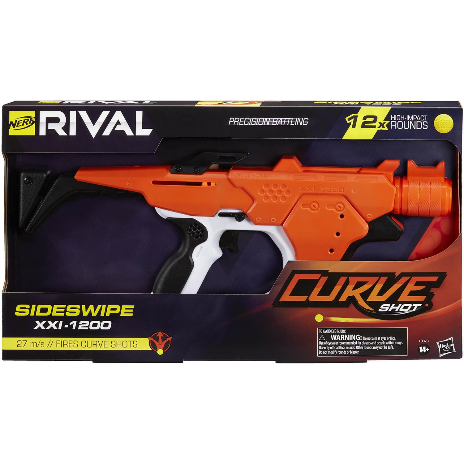 Nerf Rival Curve Shot Sideswipe X 1200