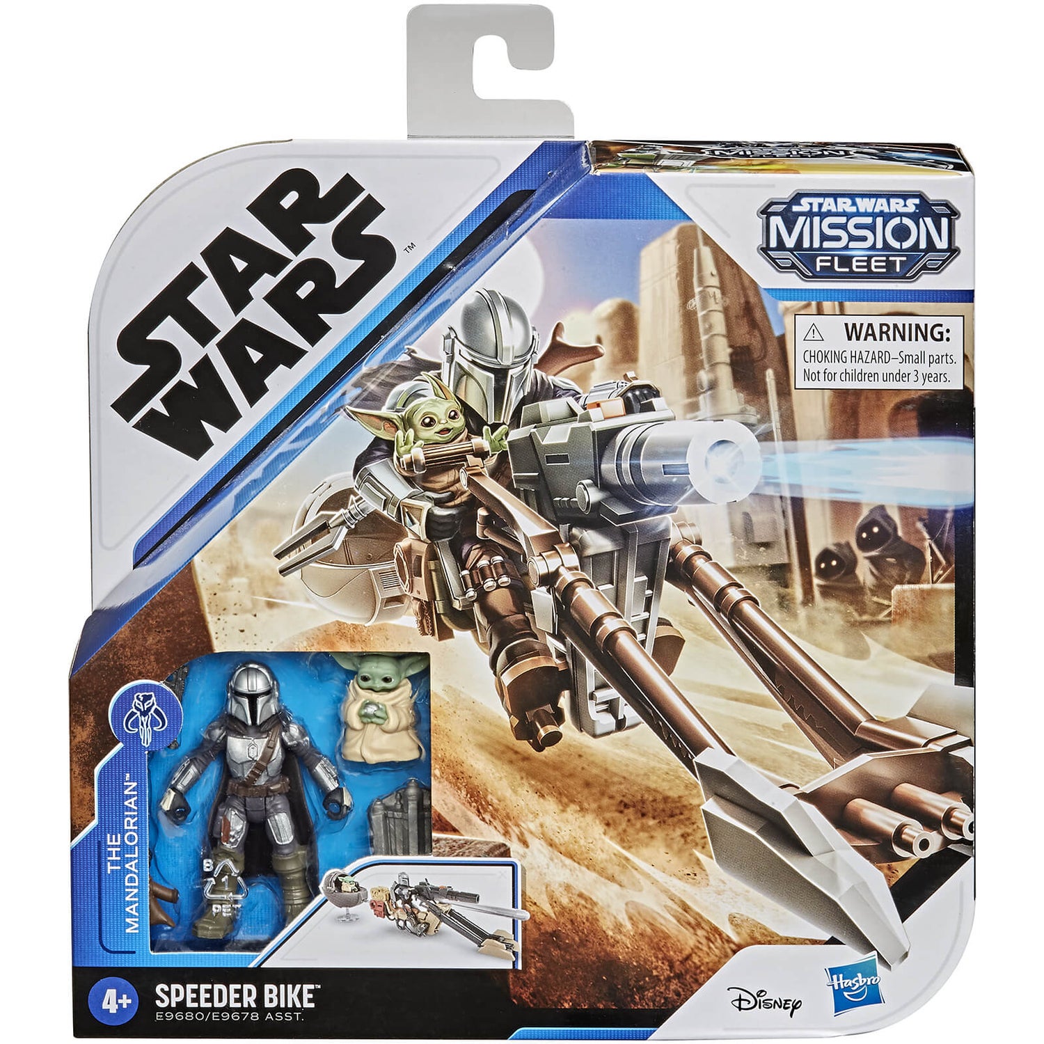 Hasbro Star Wars Mission Fleet The Mandalorian Battle for the Bounty Figurine articulée