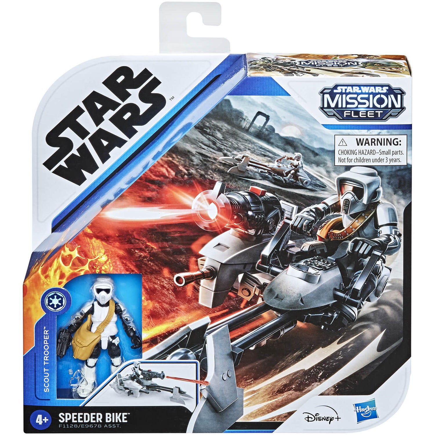 Hasbro Star Wars Mission Flotte Scout Speeder Actionfigur
