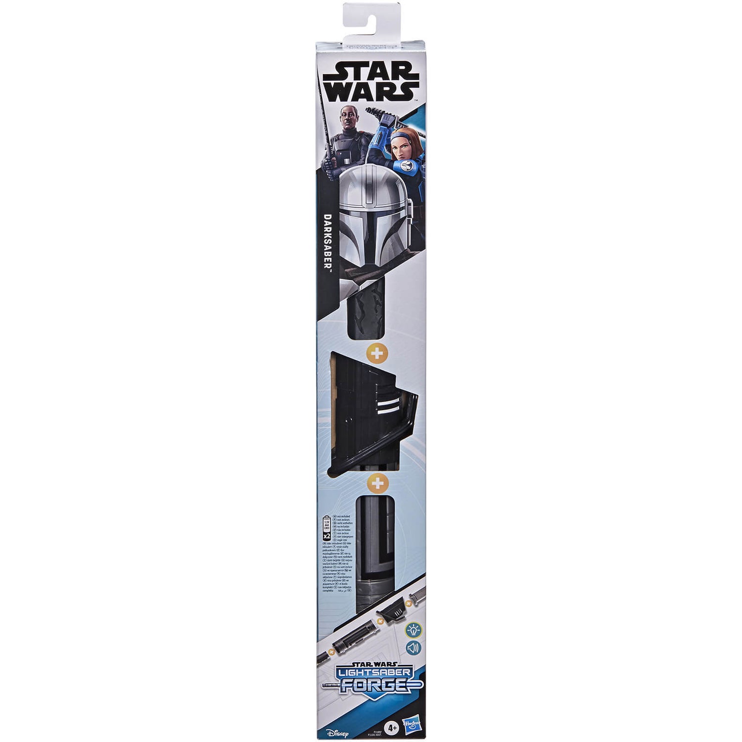 Mandalorian Hasbro Star Wars Electronic The Darksaber Light & Sound Sword  Toy