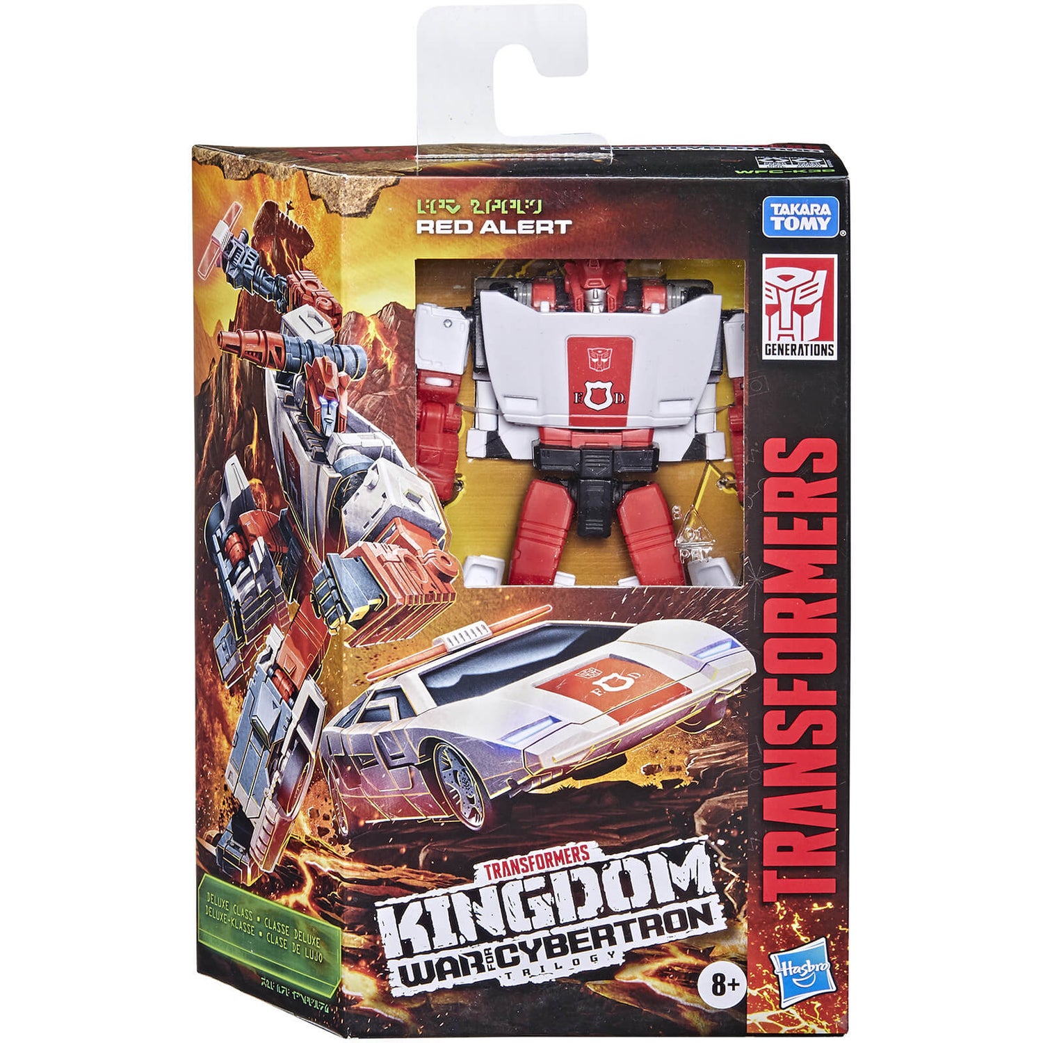 Transformers Generations Deluxe Red Alert Figure