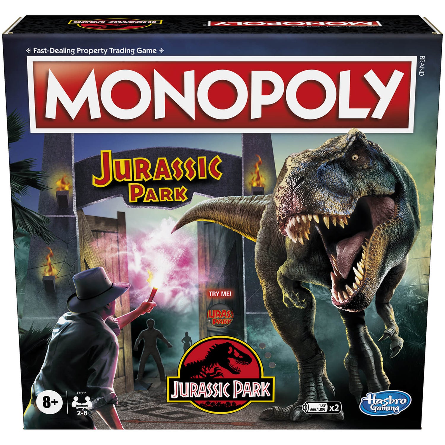 Jeu de société Monopoly - Édition Jurassic Park