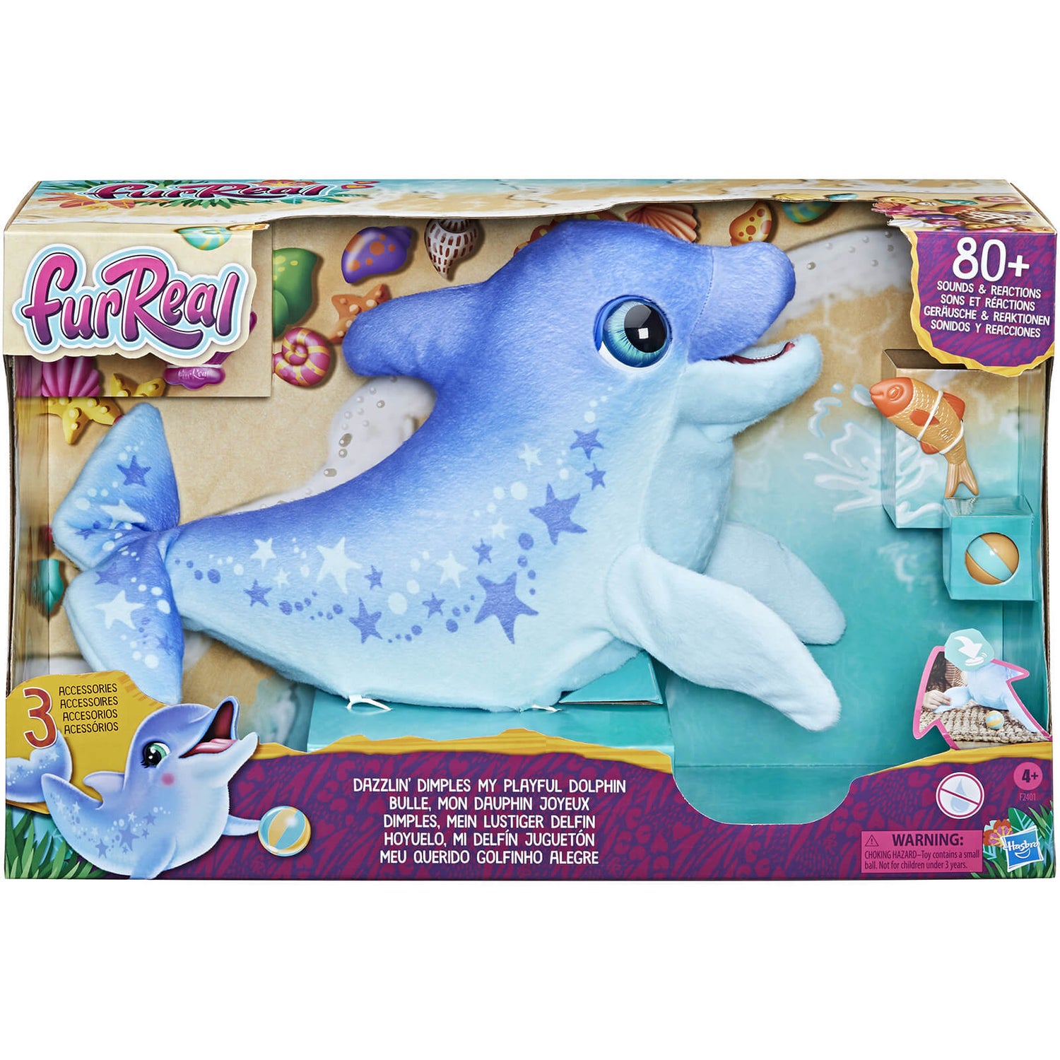 Hasbro furReal - Dazzlin' Dimples My Playful Dolphin Toy