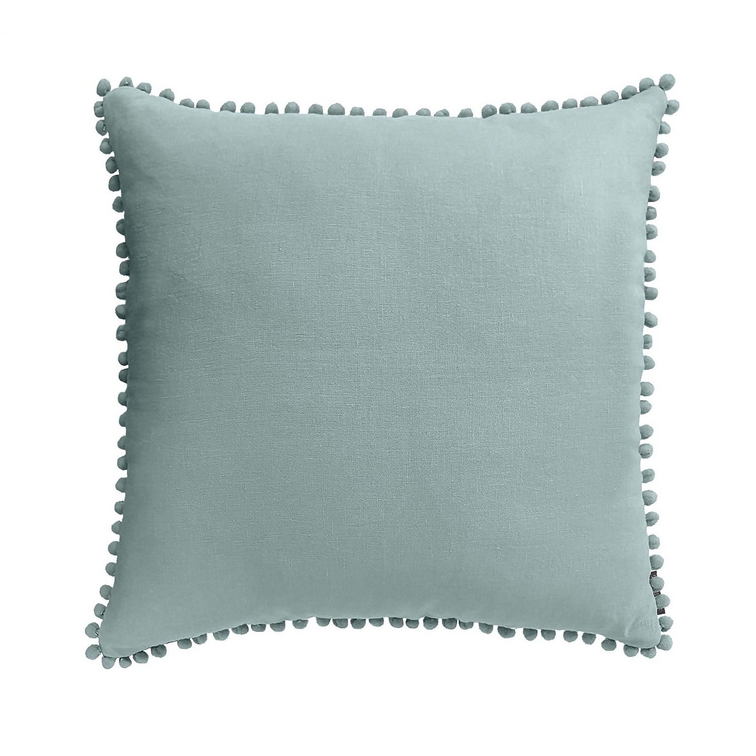 Duck egg top pom pom throw