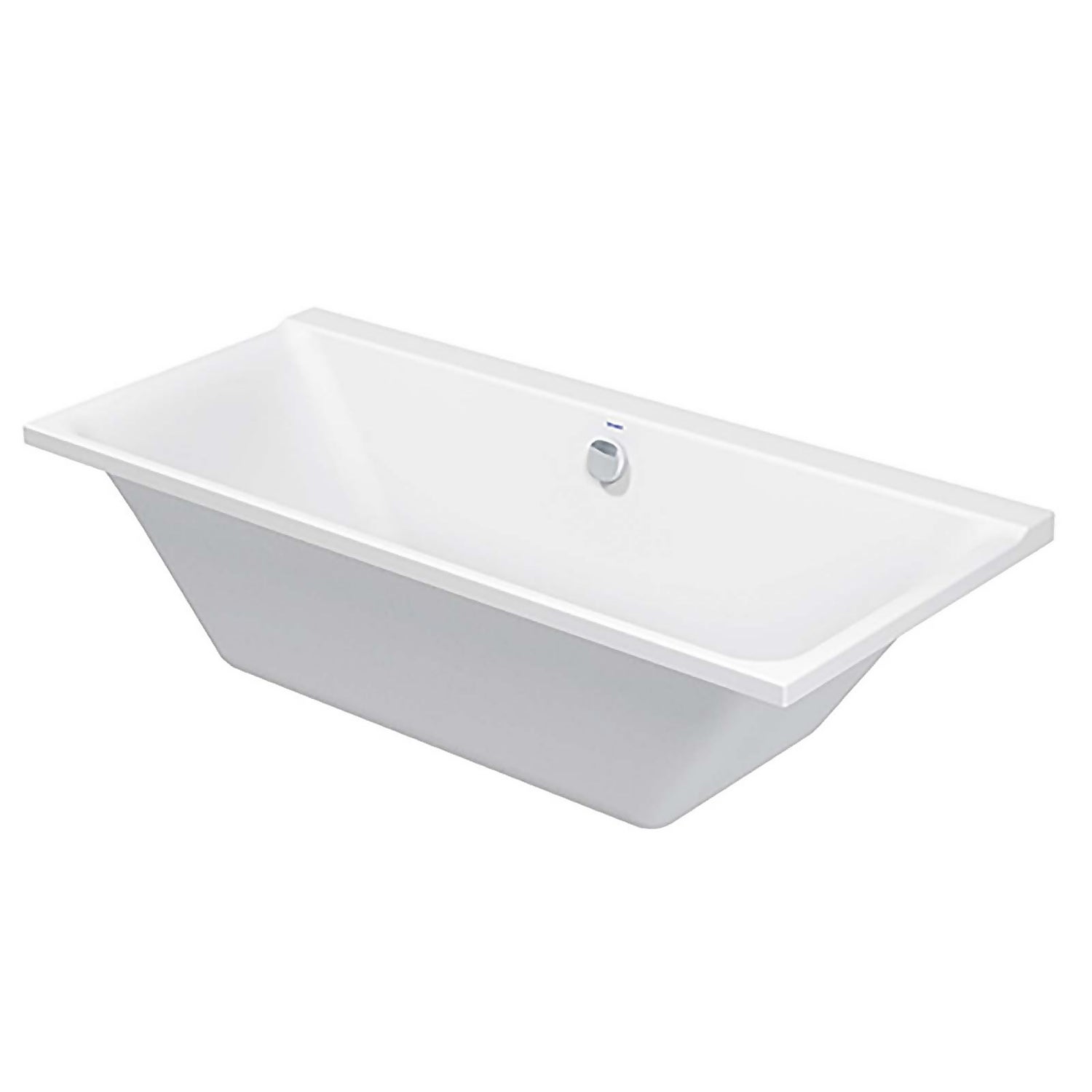Duravit White Straight Bath with Waste - 1800x800mm