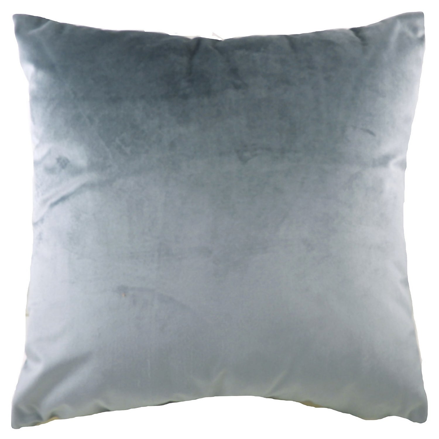 Opulent Velvet Cushion Granite 50x50cm Homebase