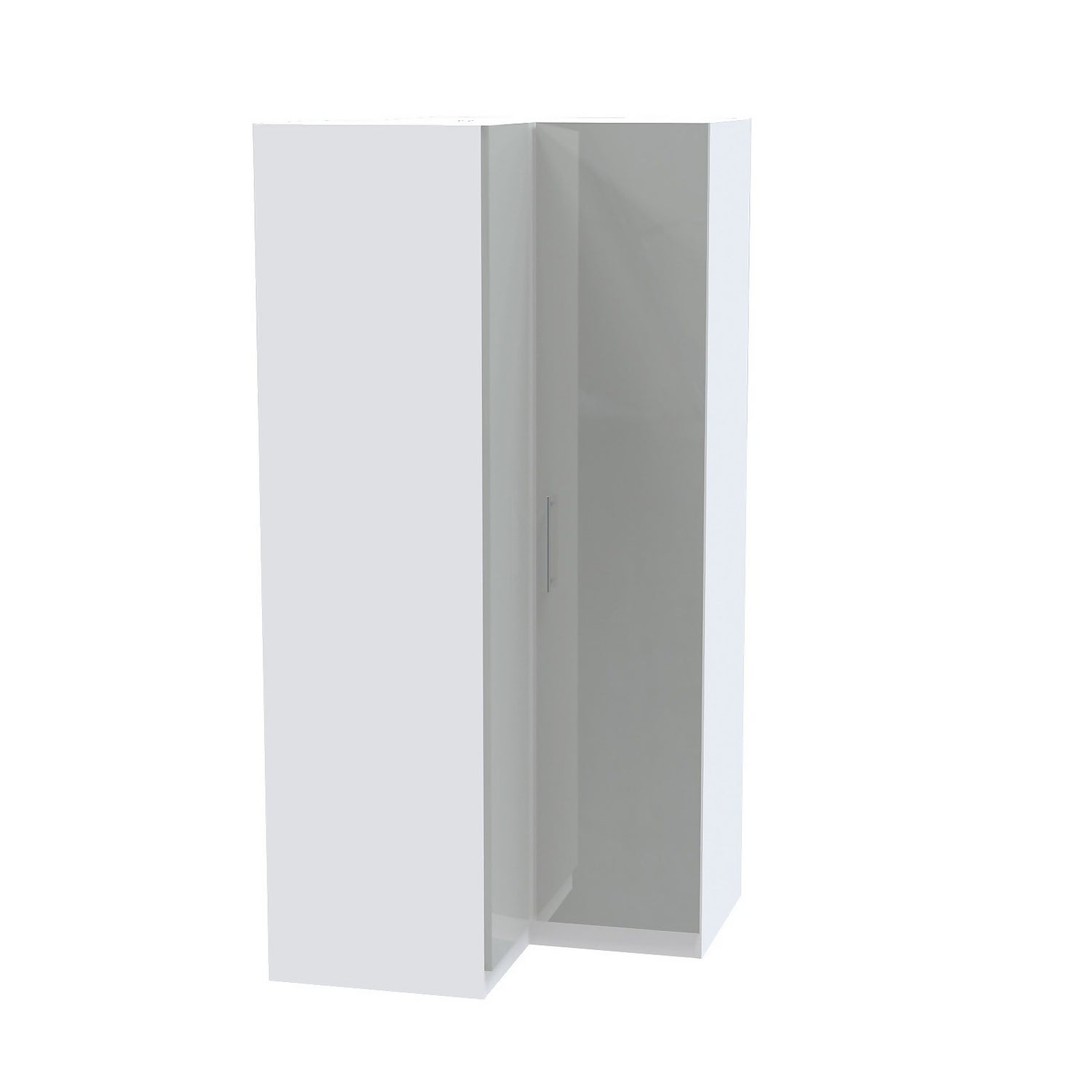 Single white outlet wardrobe homebase