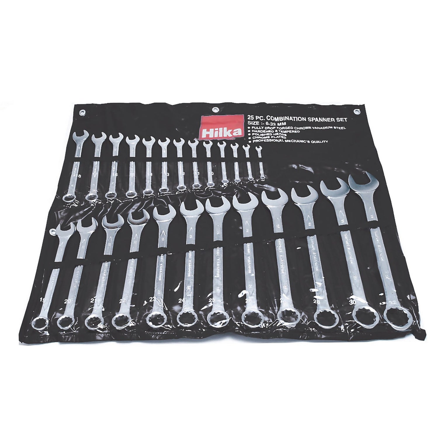 Metric shop spanner set