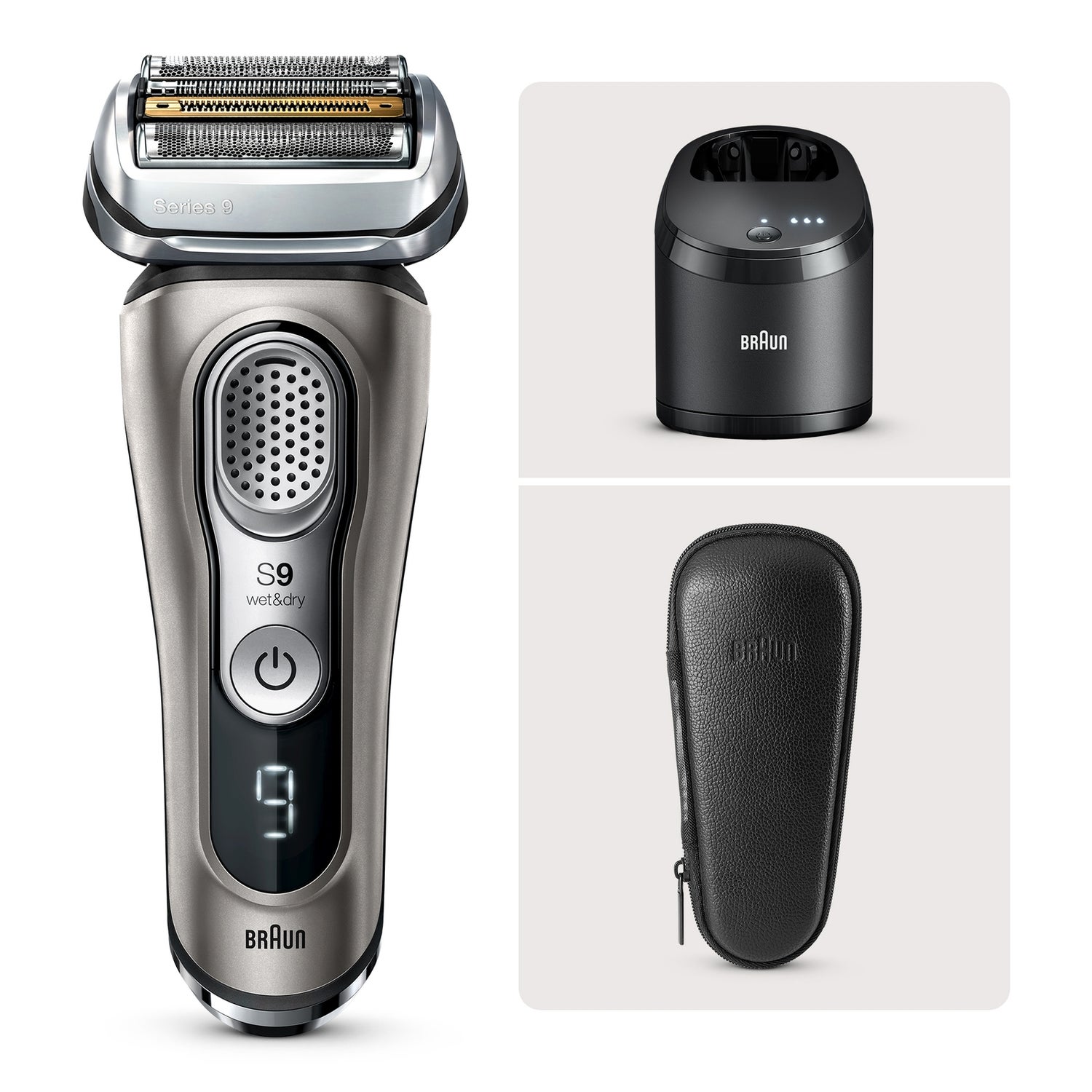 Braun Series 9 Shaver with SmartCare Center