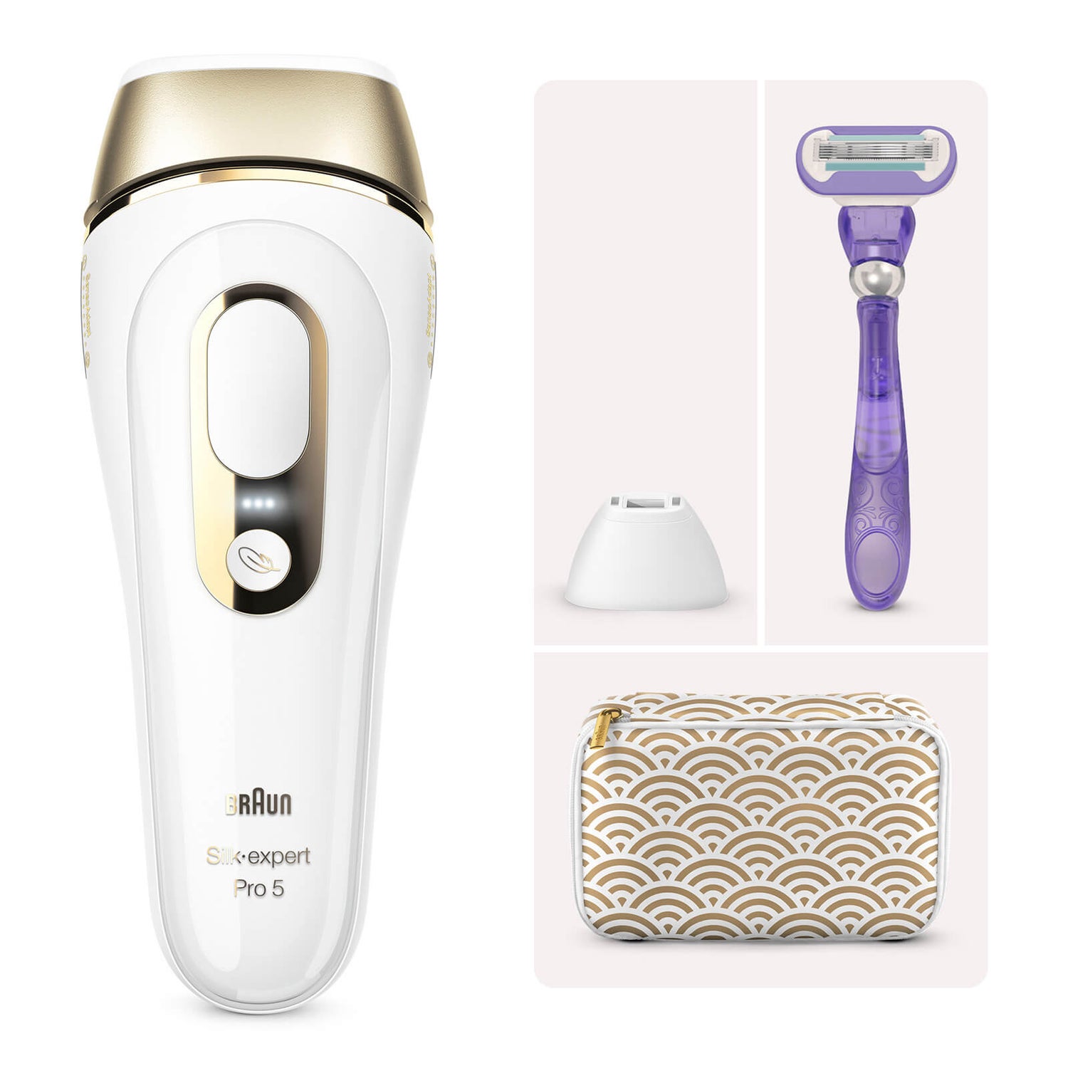 Braun Silk-expert Pro 5 IPL with Precision Head, Razor and Deluxe Pouch