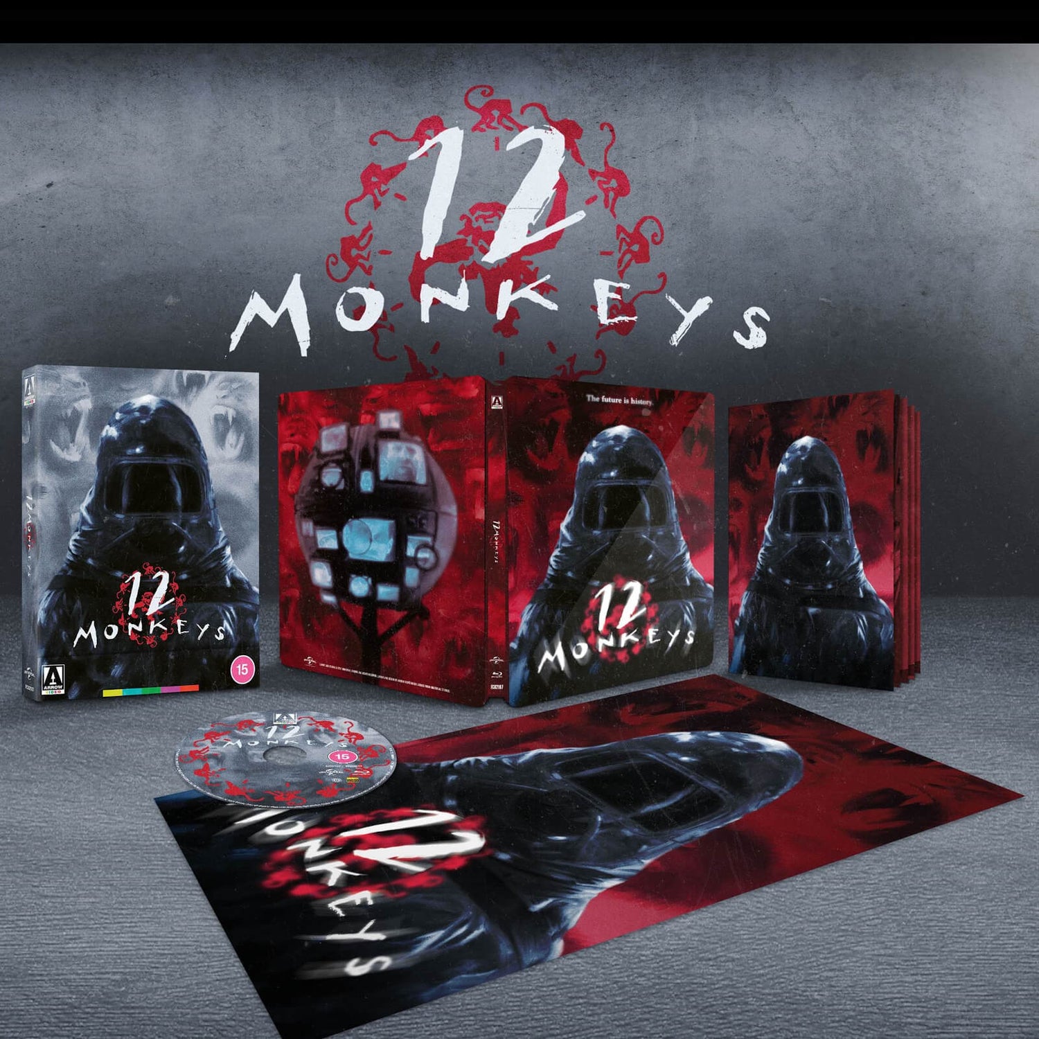 12 Monkeys - Zavvi Exclusive Steelbook mit festem Schuber