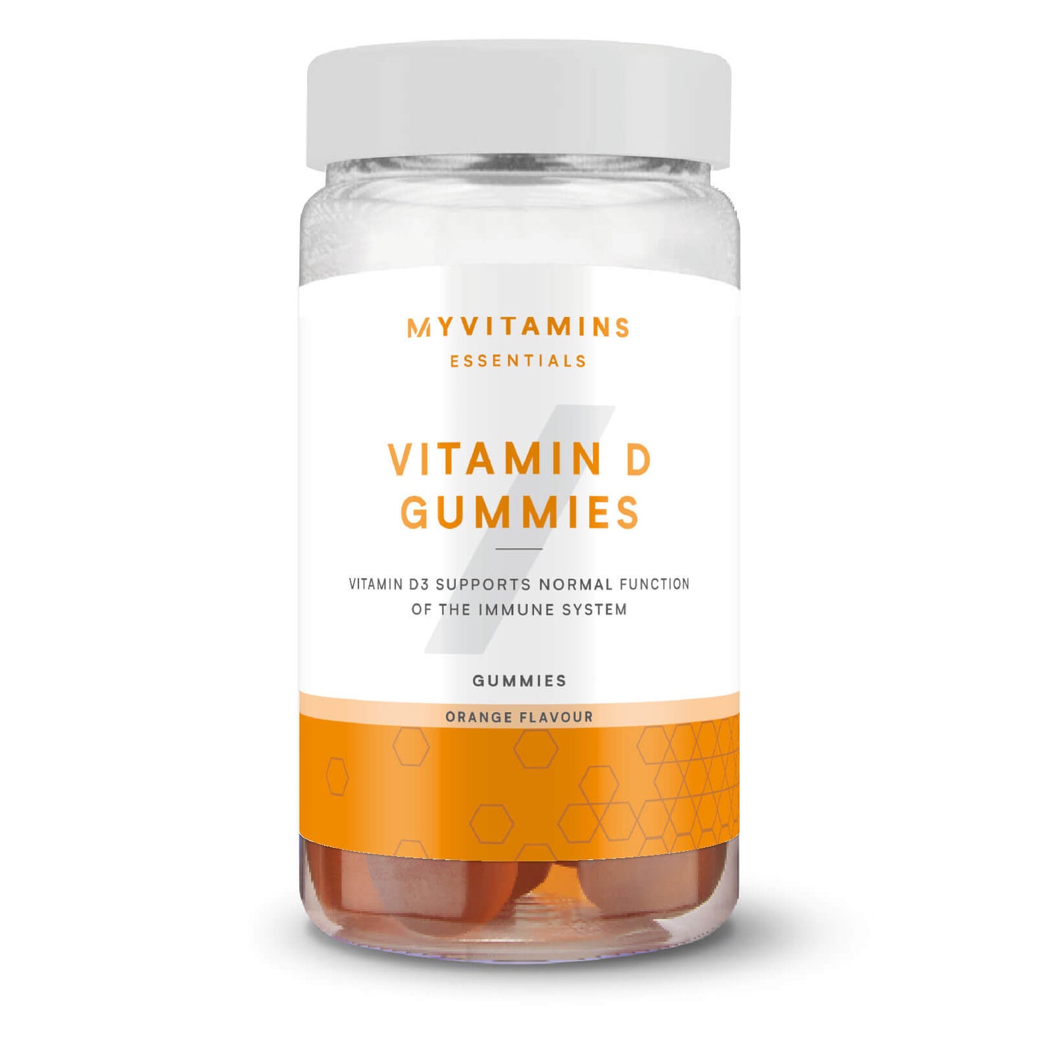 Vitamina D in Gummies - 60servings - Arancia