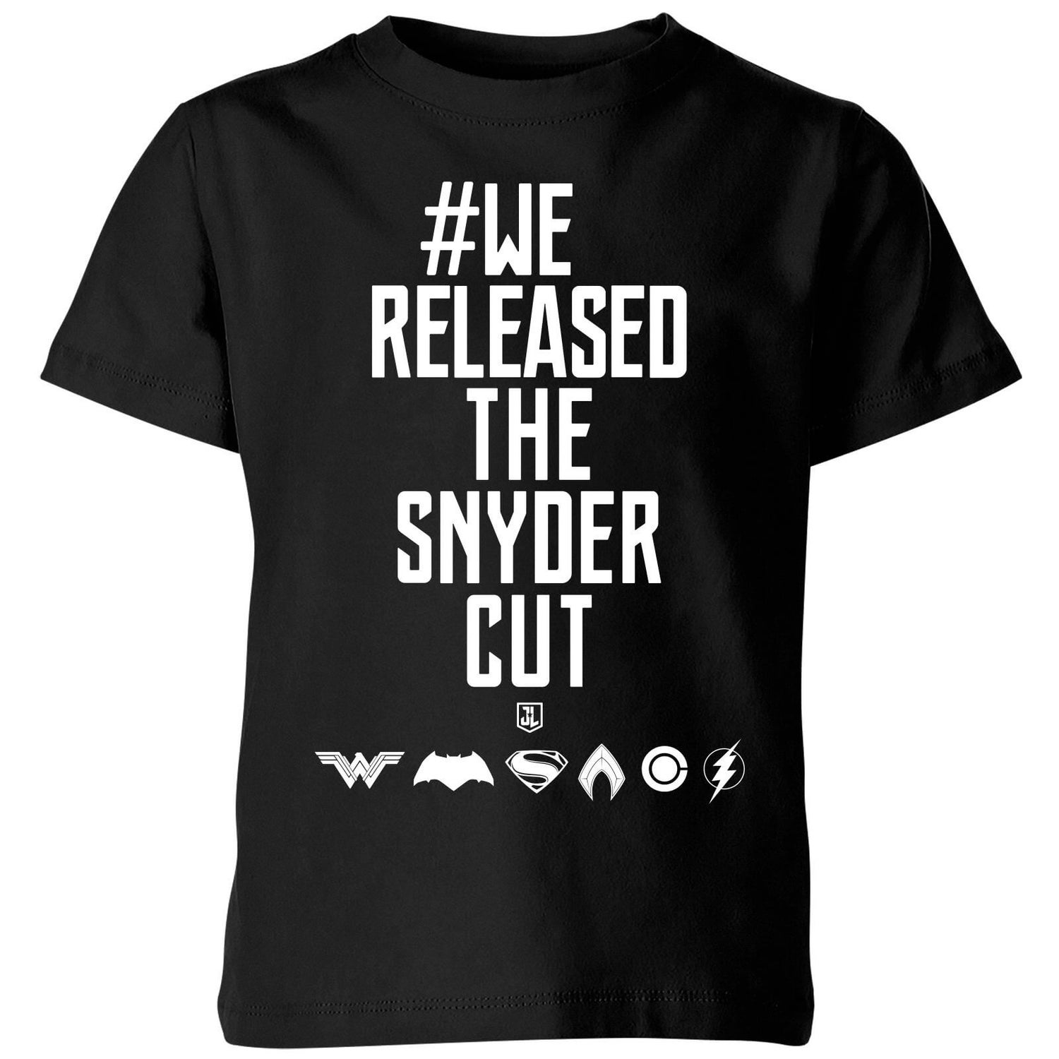 Justice League We Released The Snyder Cut Kids' T-Shirt - Black