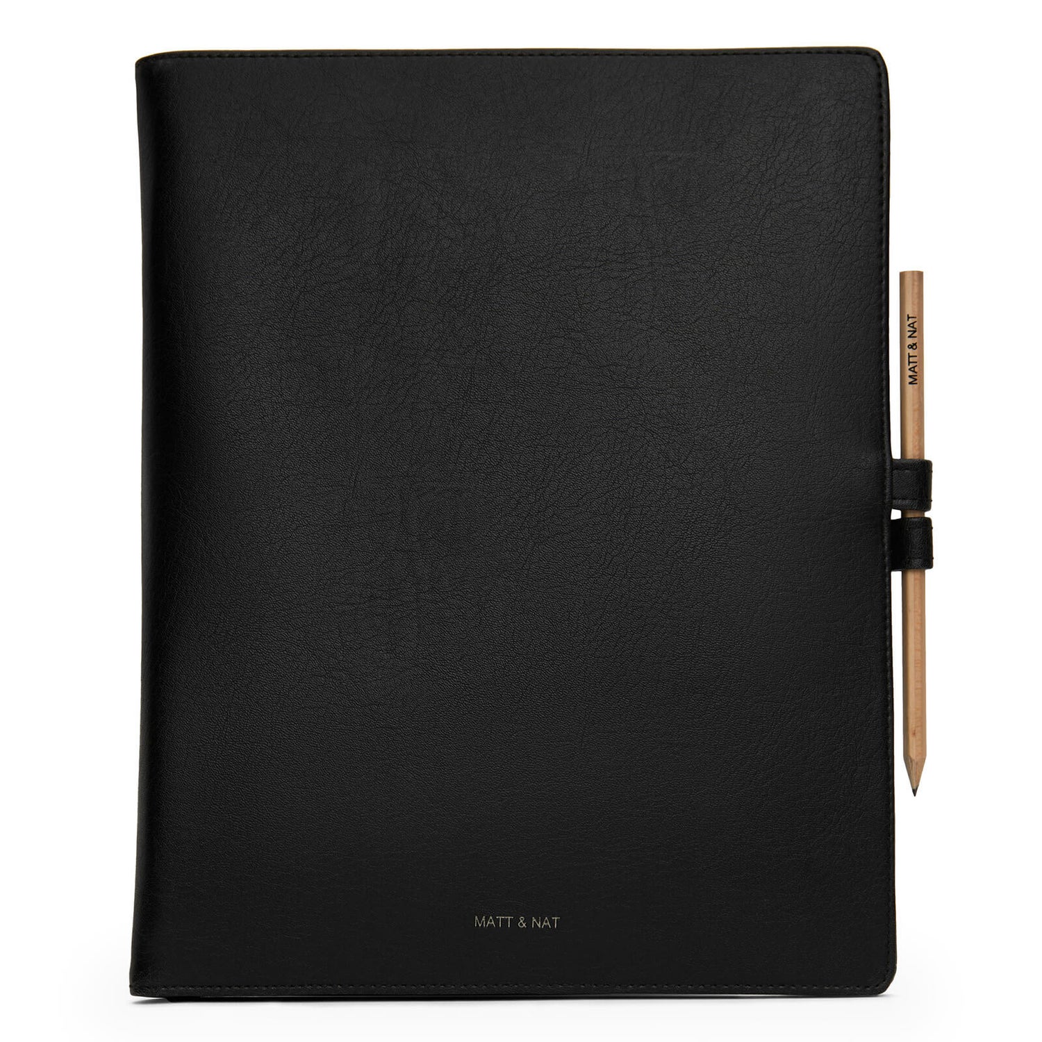 Matt & Nat Magistral Notebook and Pen - Black
