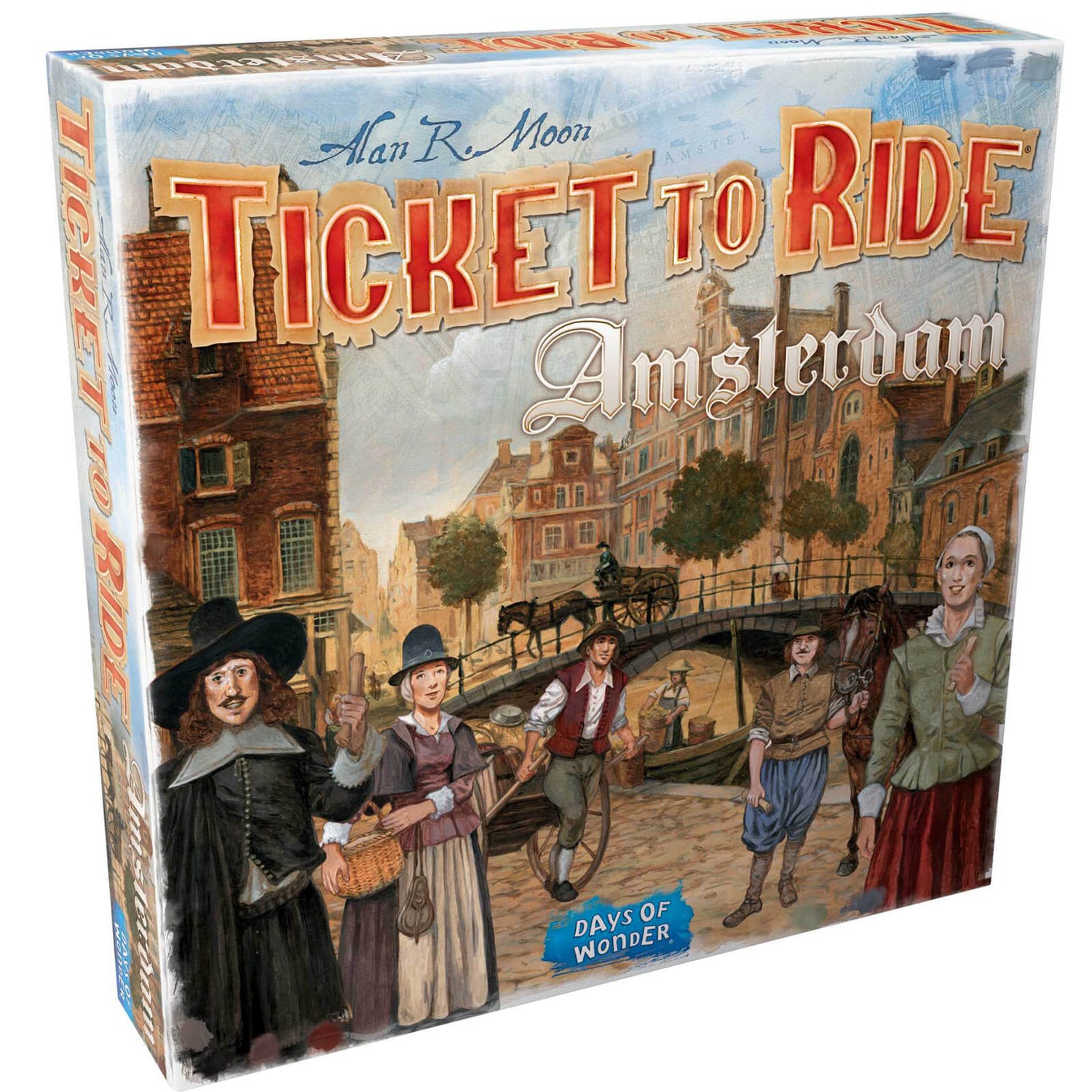 Jeu de société Ticket To Ride - Édition Amsterdam