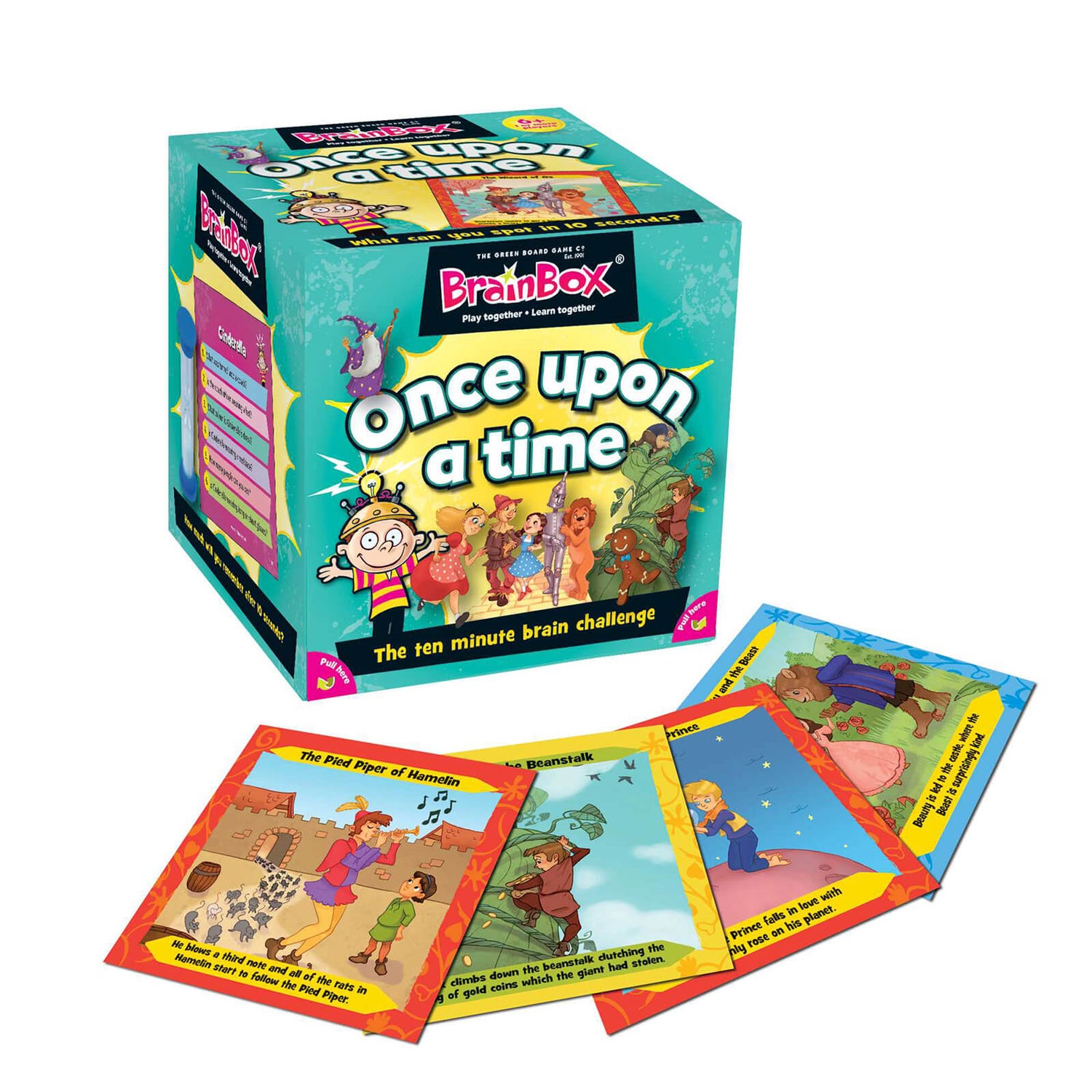 BrainBox Kartenspiel - Once Upon a Time Edition (55 Karten)