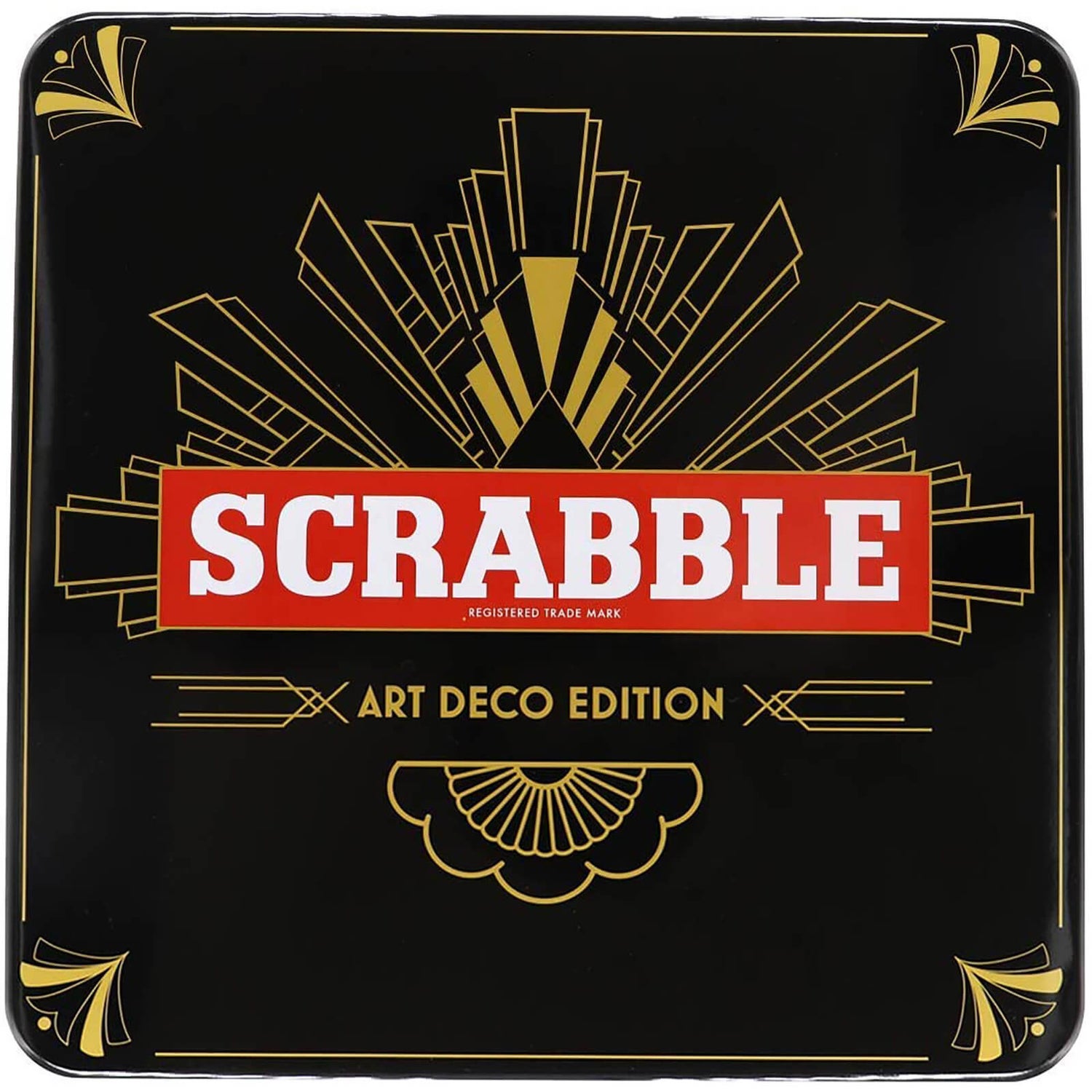 Scrabble Board Game - Art Deco Tin Edition