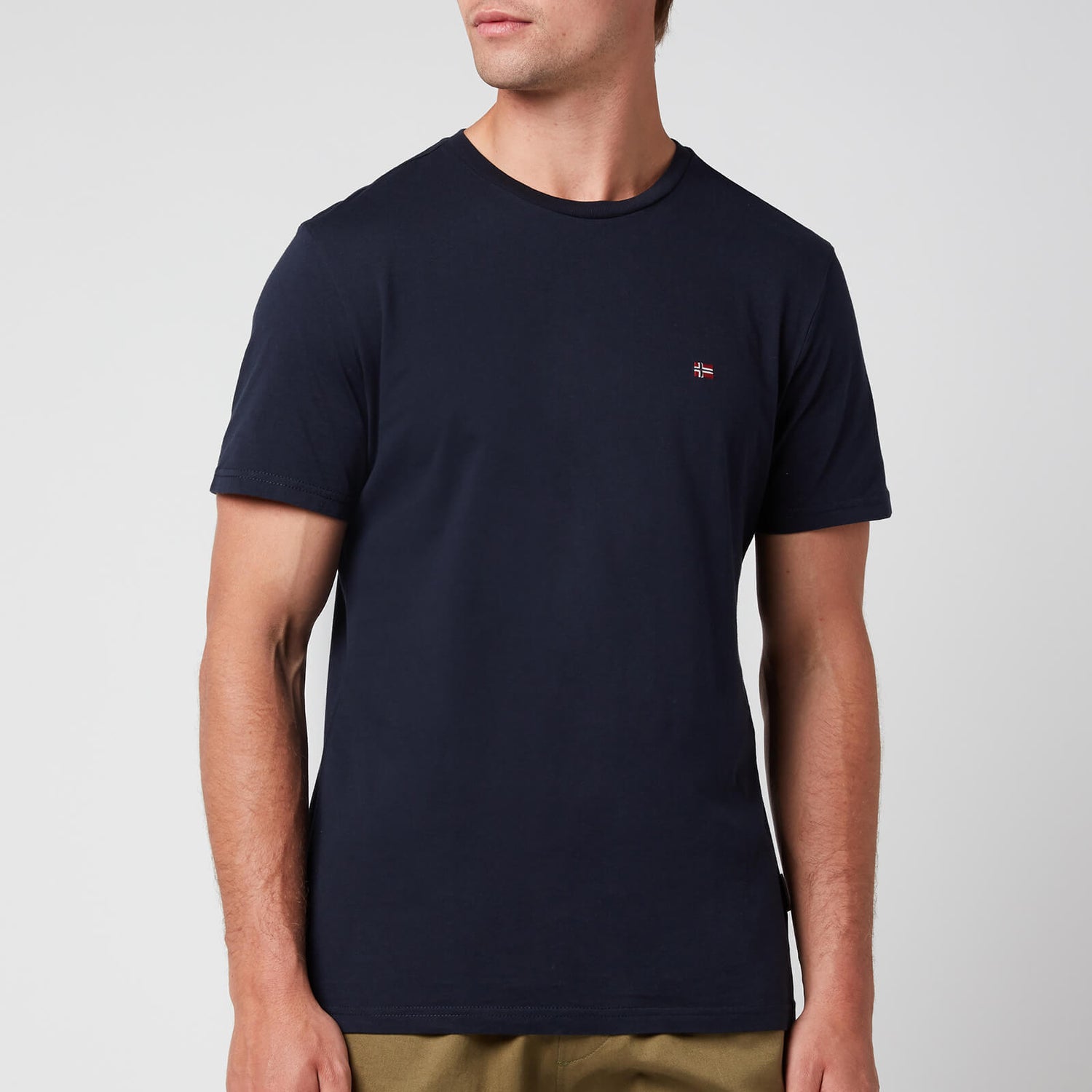 Napapijri Men's Salis Crewneck T-Shirt - Blu Marine