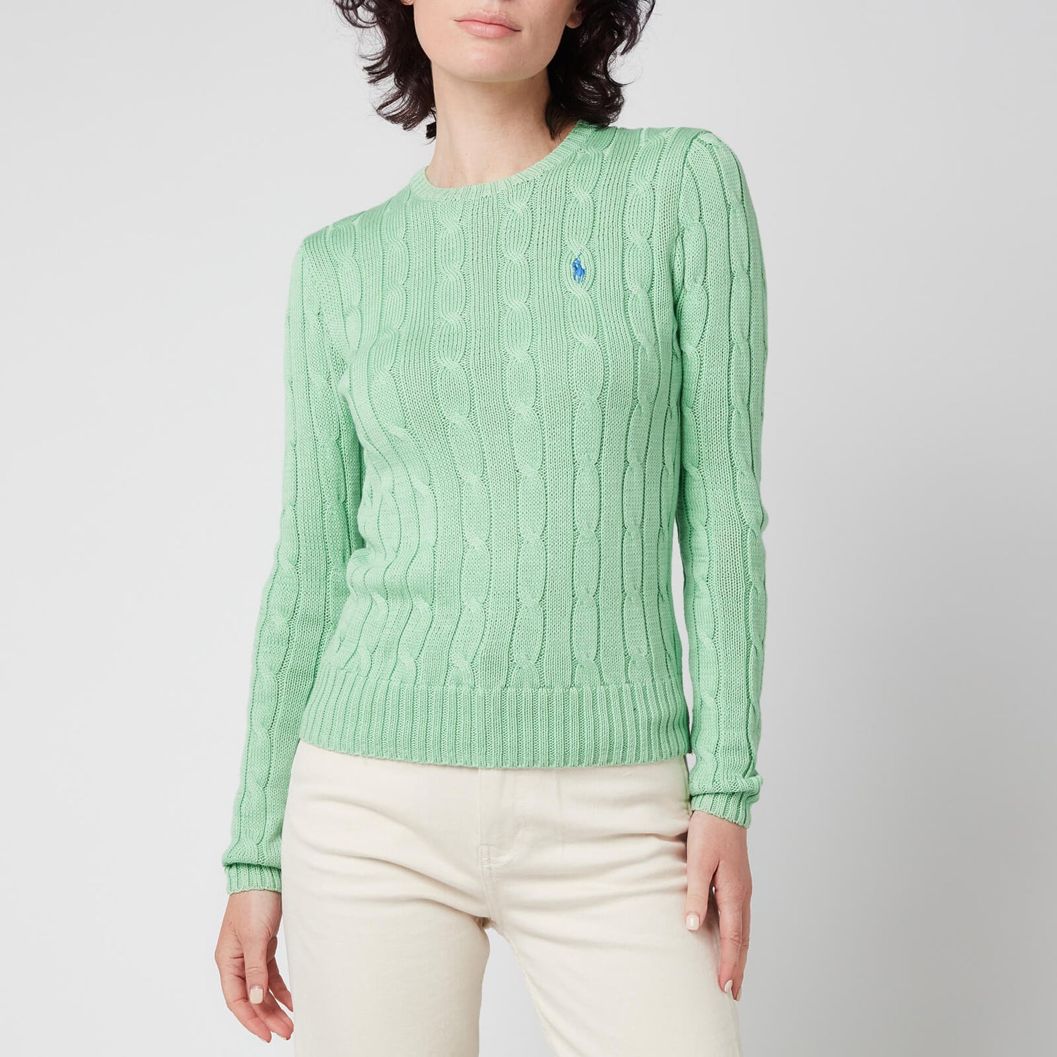 Polo Ralph Lauren Women's Julianna Classic Sweatshirt - Bud Green