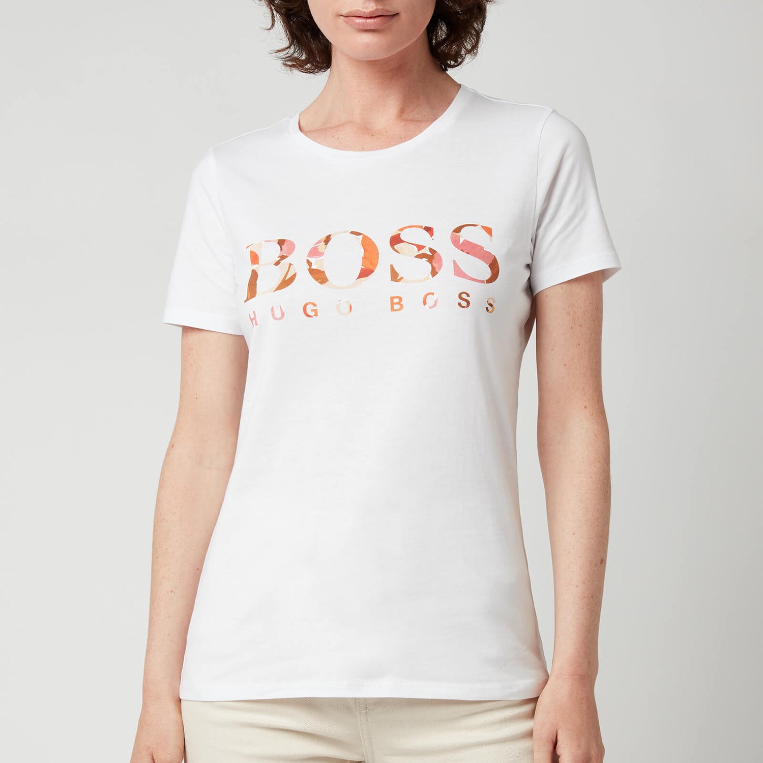 BOSS Women's Etiboss1 T-Shirt - White