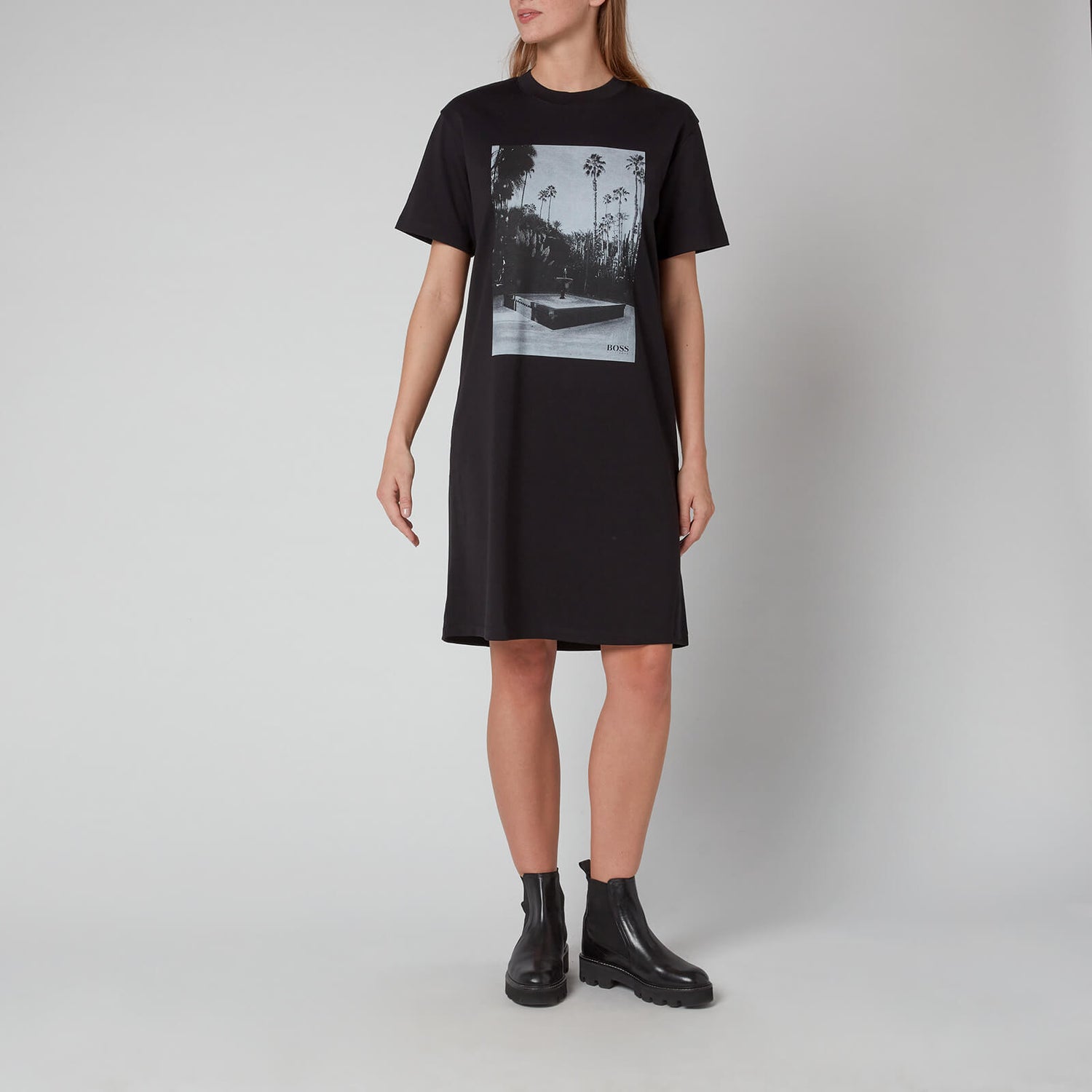 BOSS Women's Enchy T-Shirt Dress - Black