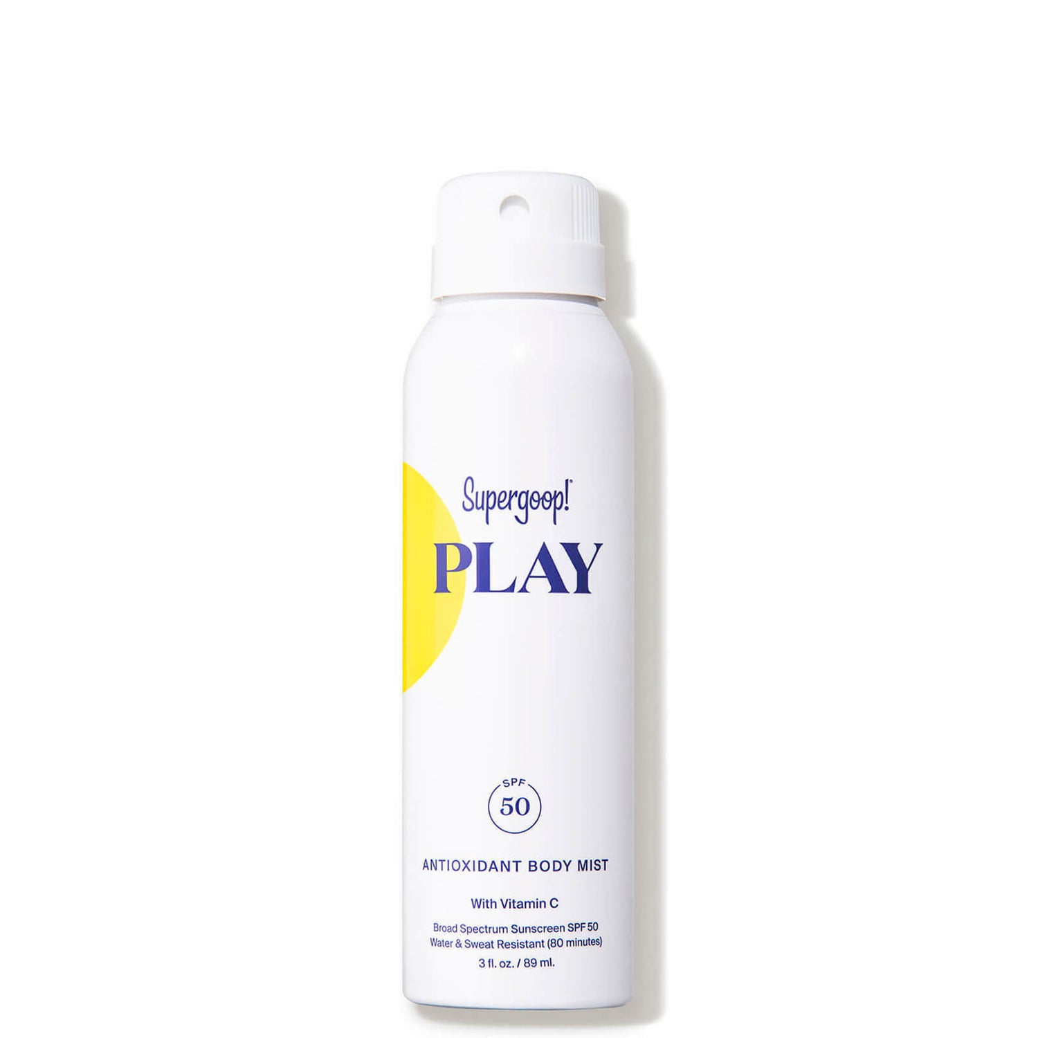 Supergoop!® PLAY Antioxidant Body Mist SPF 50 with Vitamin C 3 fl. oz.