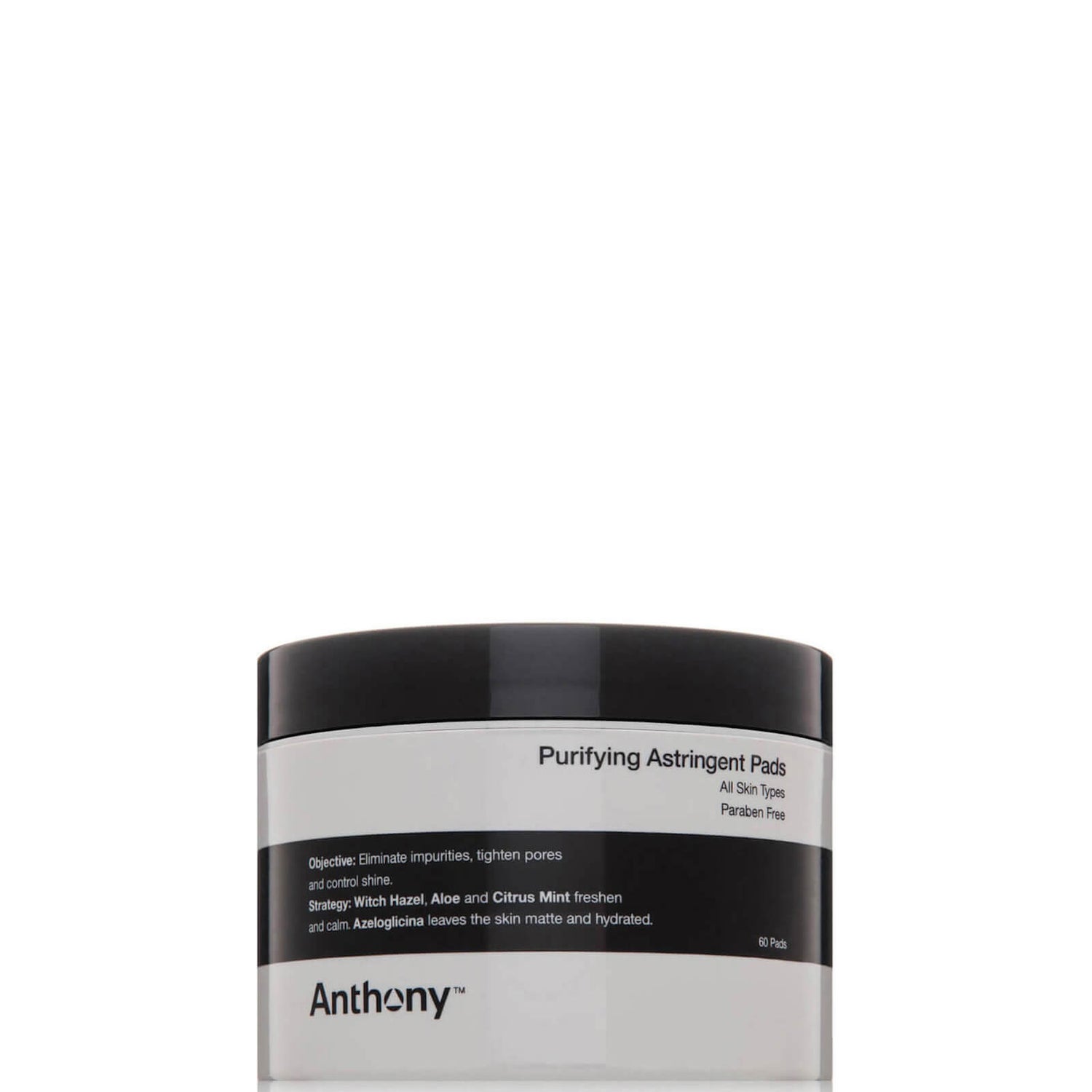 Anthony Purifying Astringent Pads (60 piece)