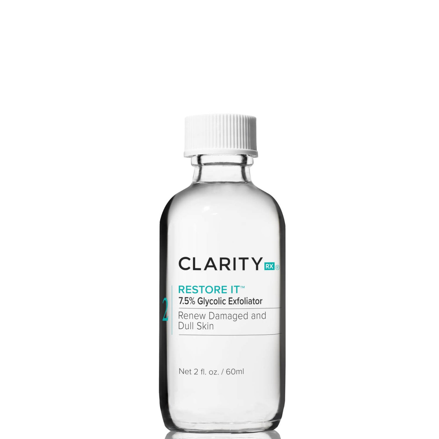 ClarityRx Restore It 7.5 Percent Glycolic Exfoliator 2 fl. oz.