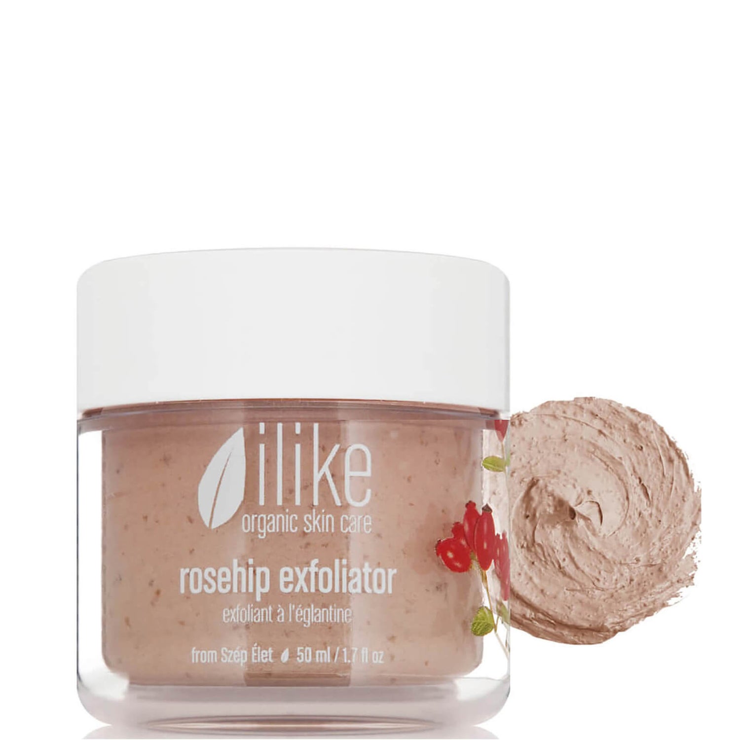 ilike organic skin care Rosehip Exfoliator (1.7 fl. oz.)
