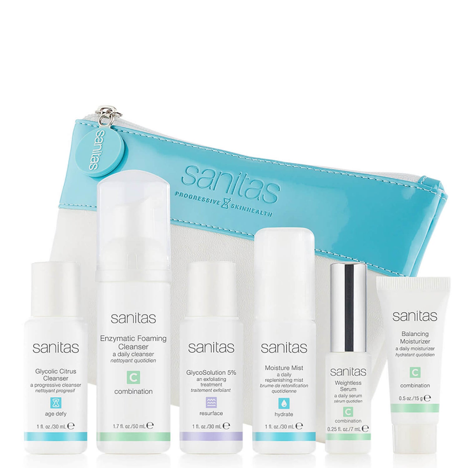 Sanitas Skincare Combination System Kit (6 piece)