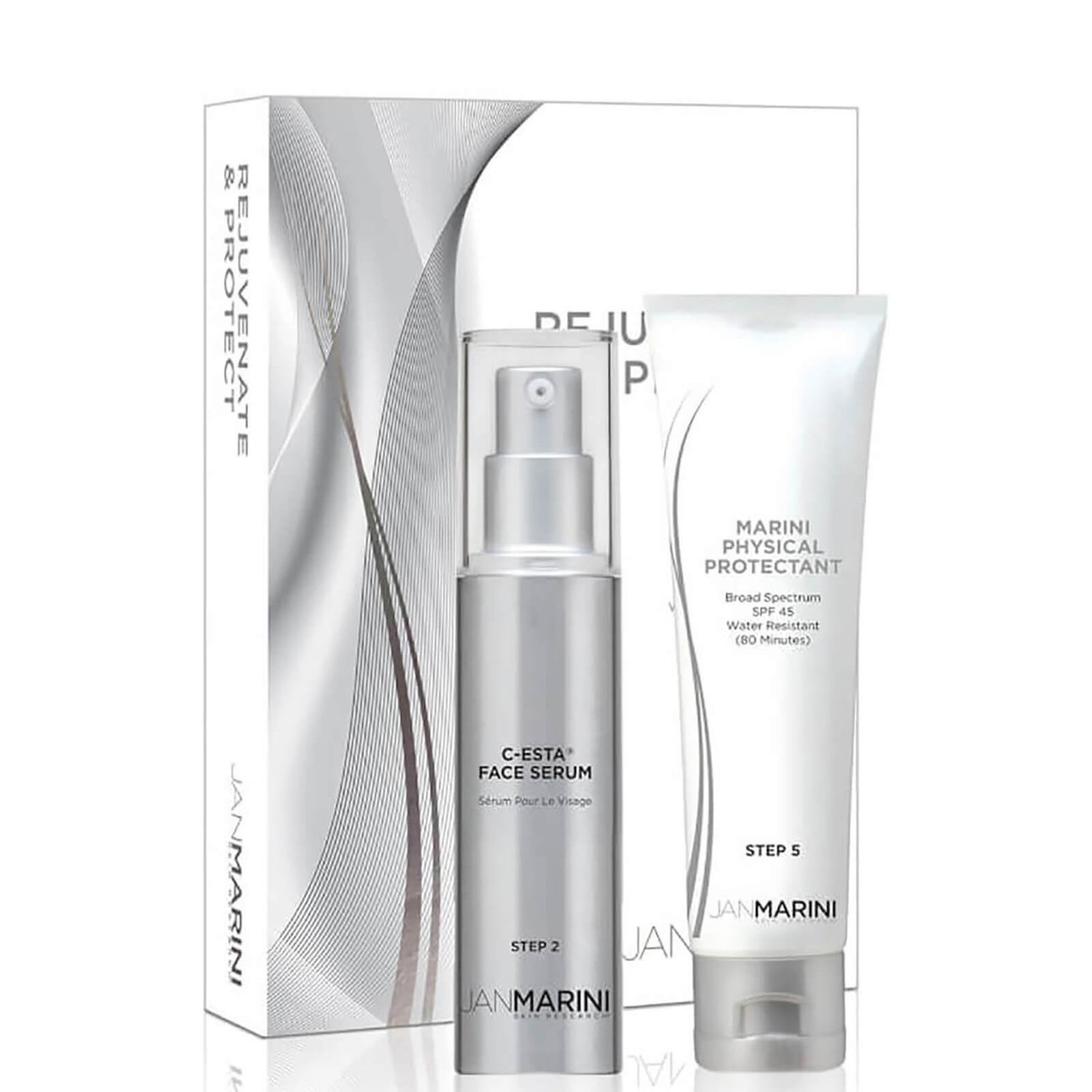 Jan Marini Rejuvenate and Protect Marini Physical Protectant SPF 45 (2 piece)