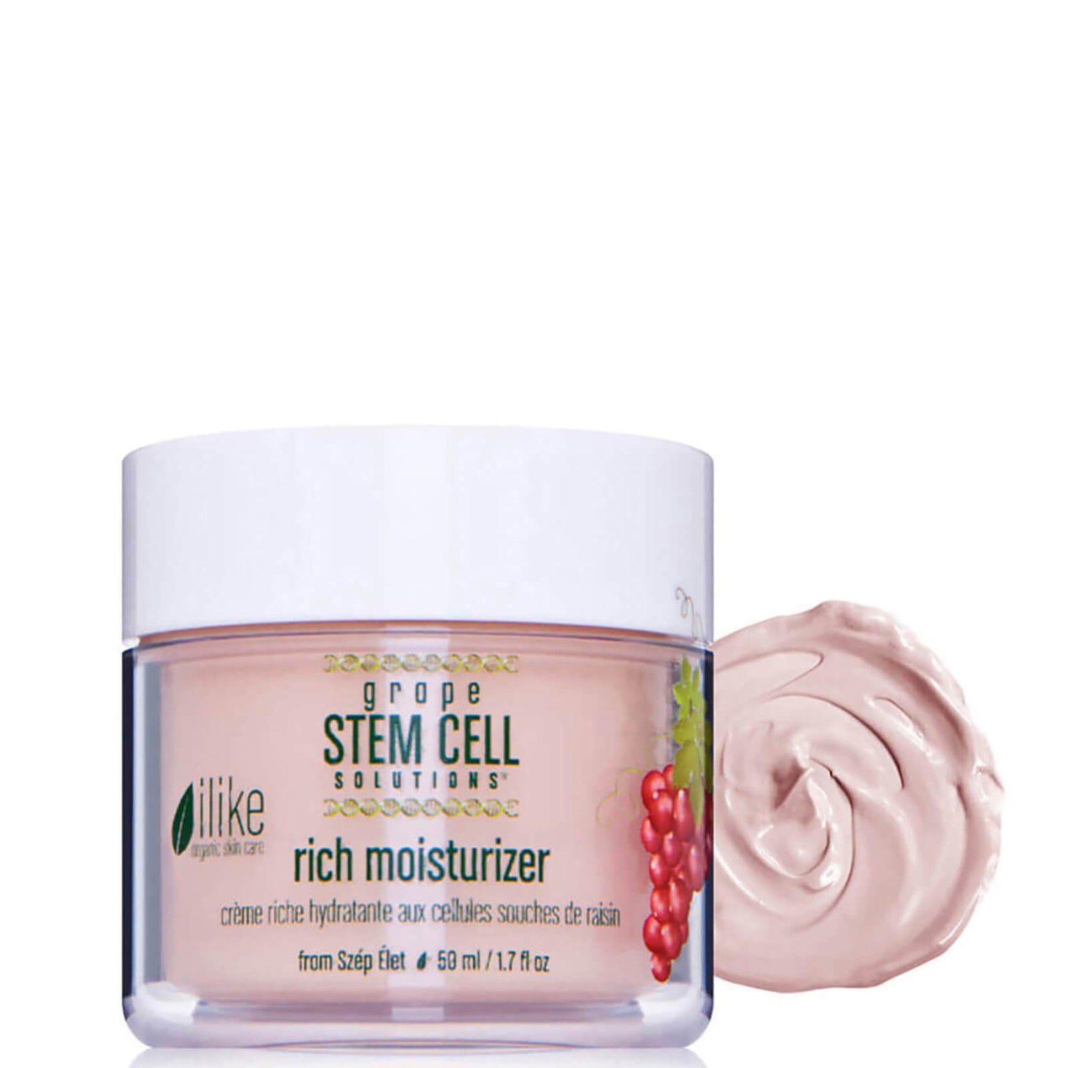 ilike organic skin care Grape Stem Cell Solutions Rich Moisturizer (1.7 fl. oz.)