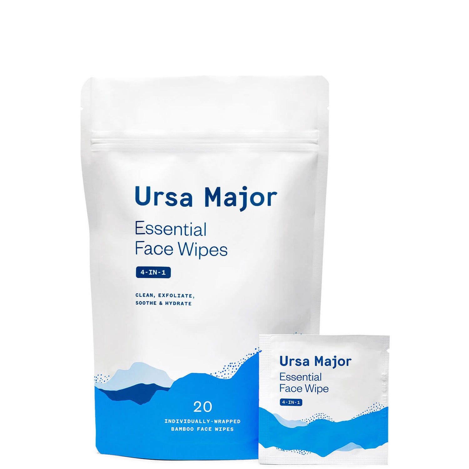 Ursa Major Essential Face Wipes (20 count)
