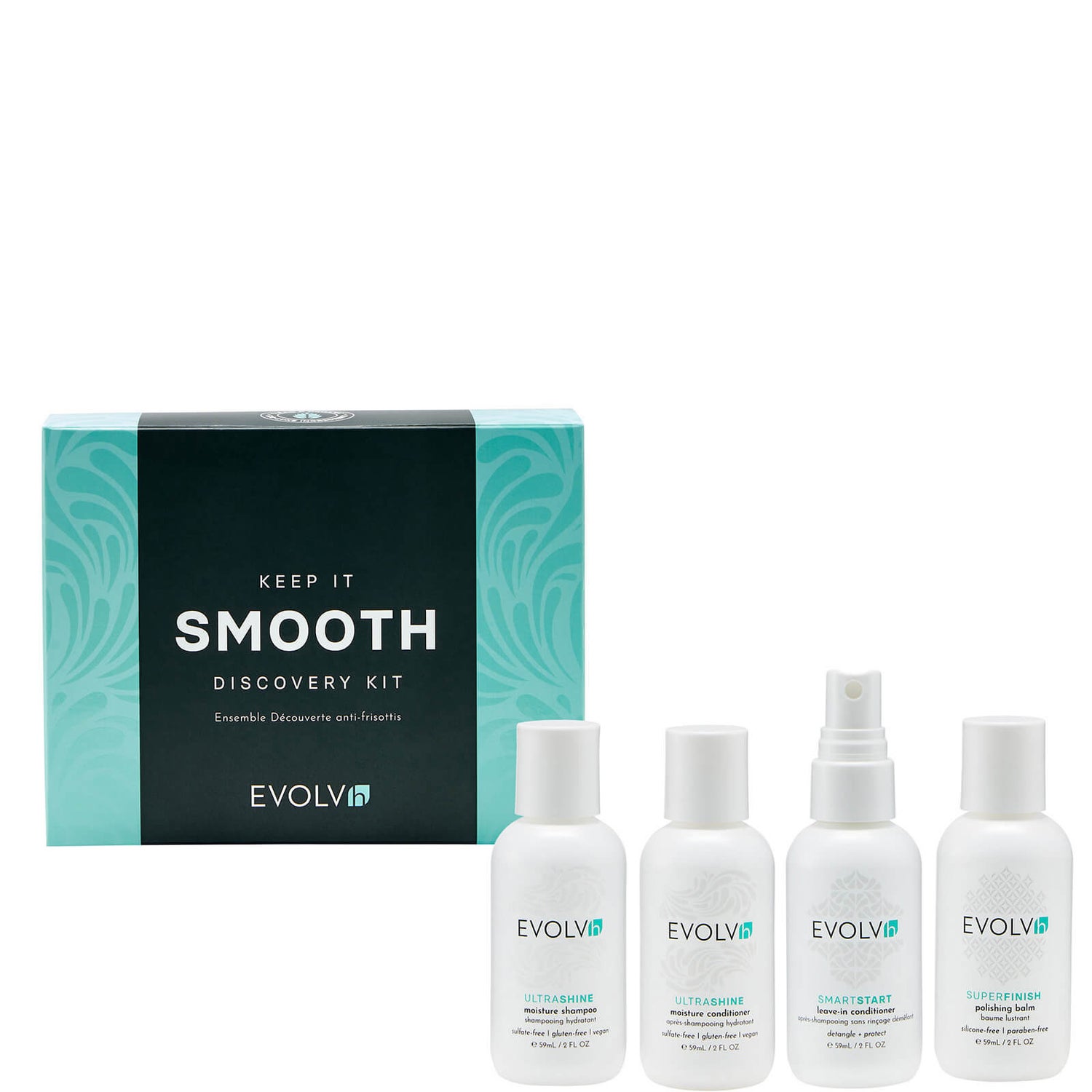EVOLVh Keep It Smooth Discovery Kit (4 piece - $40 Value)