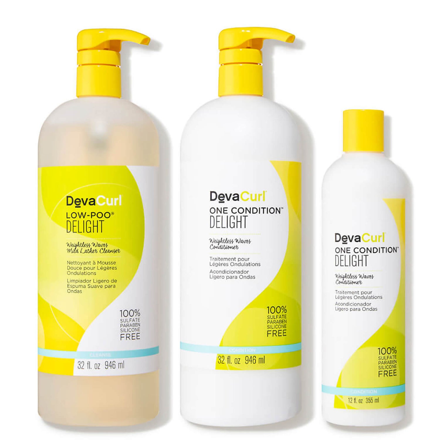 DevaCurl Wavy Double Take Cleanser Extra Conditioner Kit (3 piece - $108 Value)
