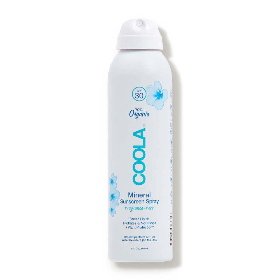 COOLA Mineral Body Organic Sunscreen Spray SPF 30 - Fragrance-Free (5 fl. oz.)