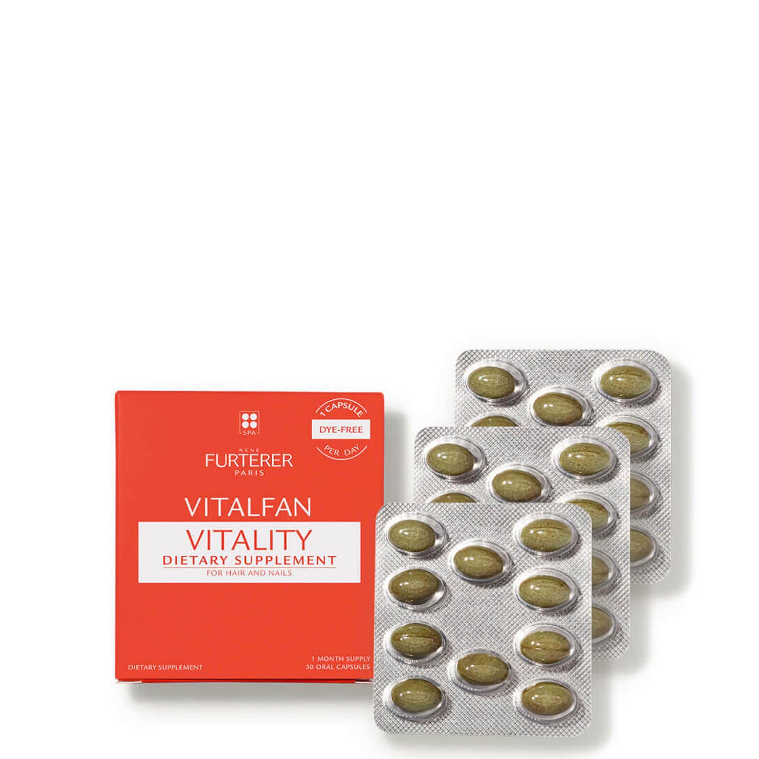 René Furterer VITALFAN Vitality Dietary Supplement (30 capsules)