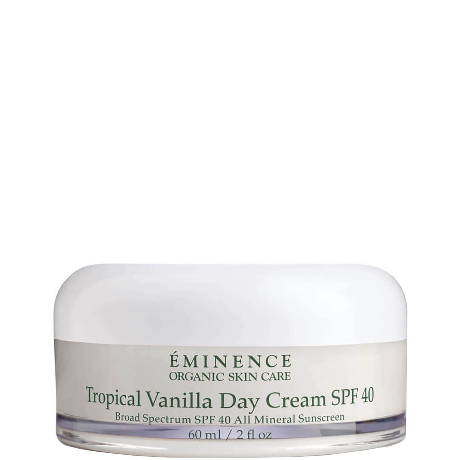 Eminence Organic Skin Care Tropical Vanilla Day Cream SPF40 2 fl. oz