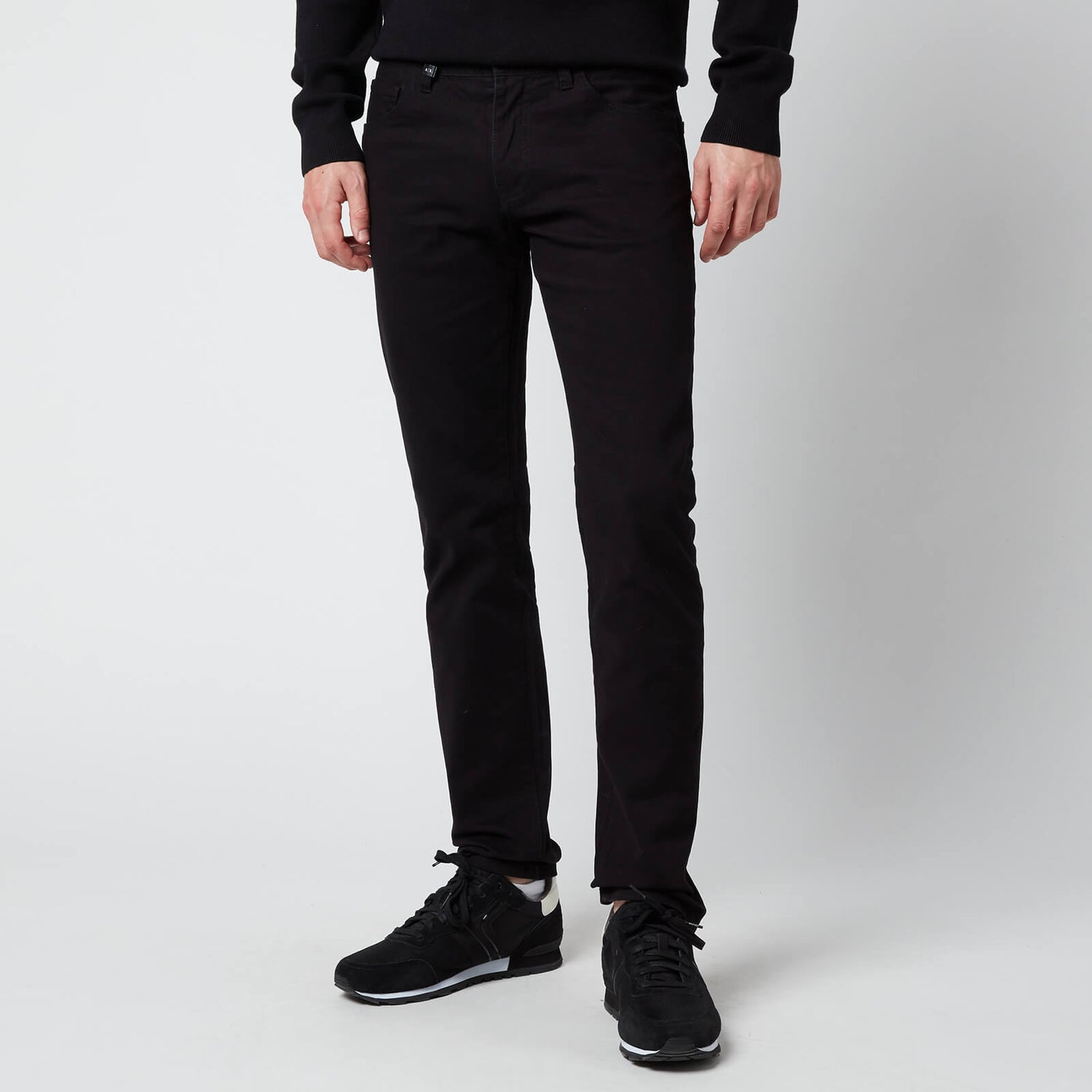 Armani Exchange Men's Slim Denim Jeans - Black