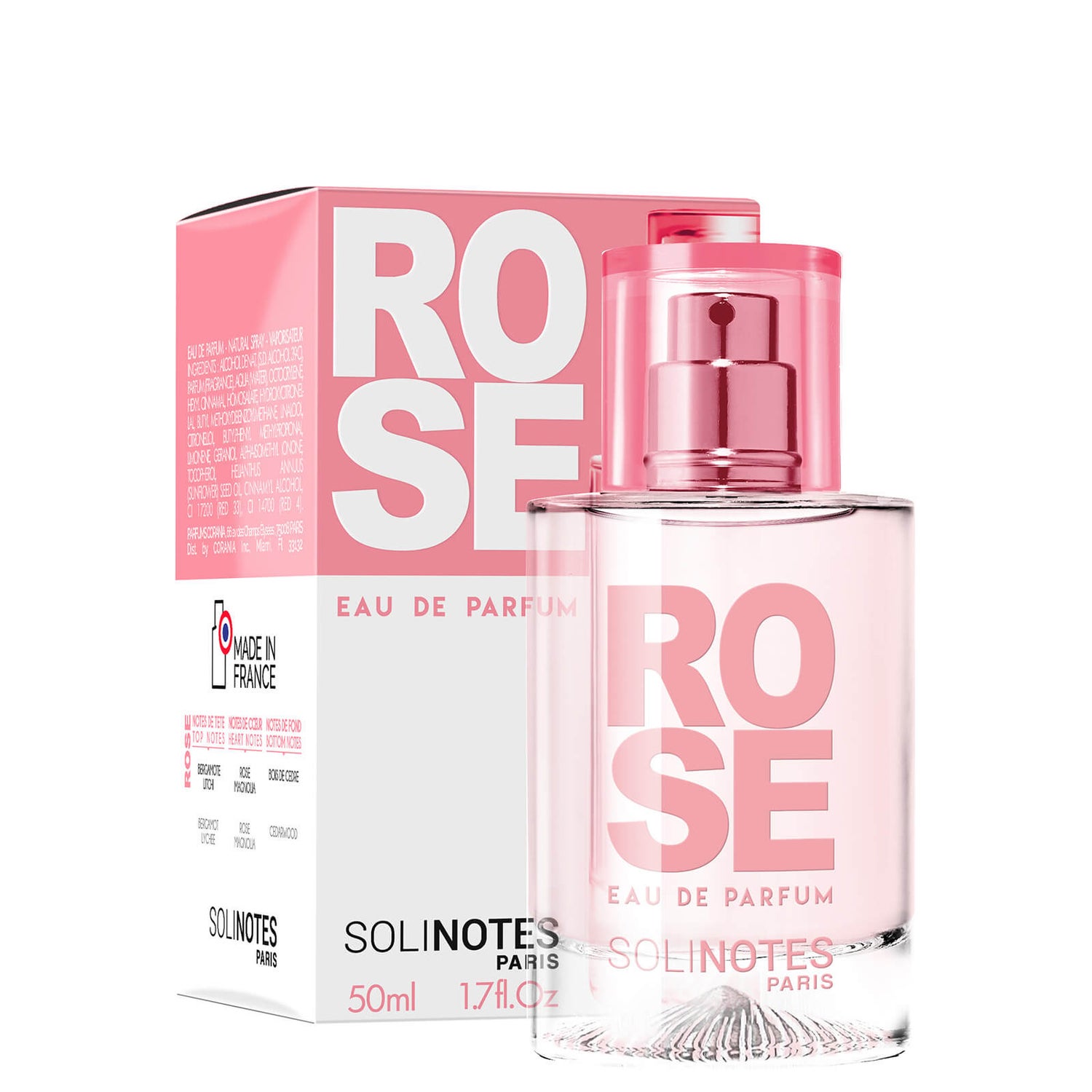 Solinotes Eau de Parfum - Rose 1.7 oz