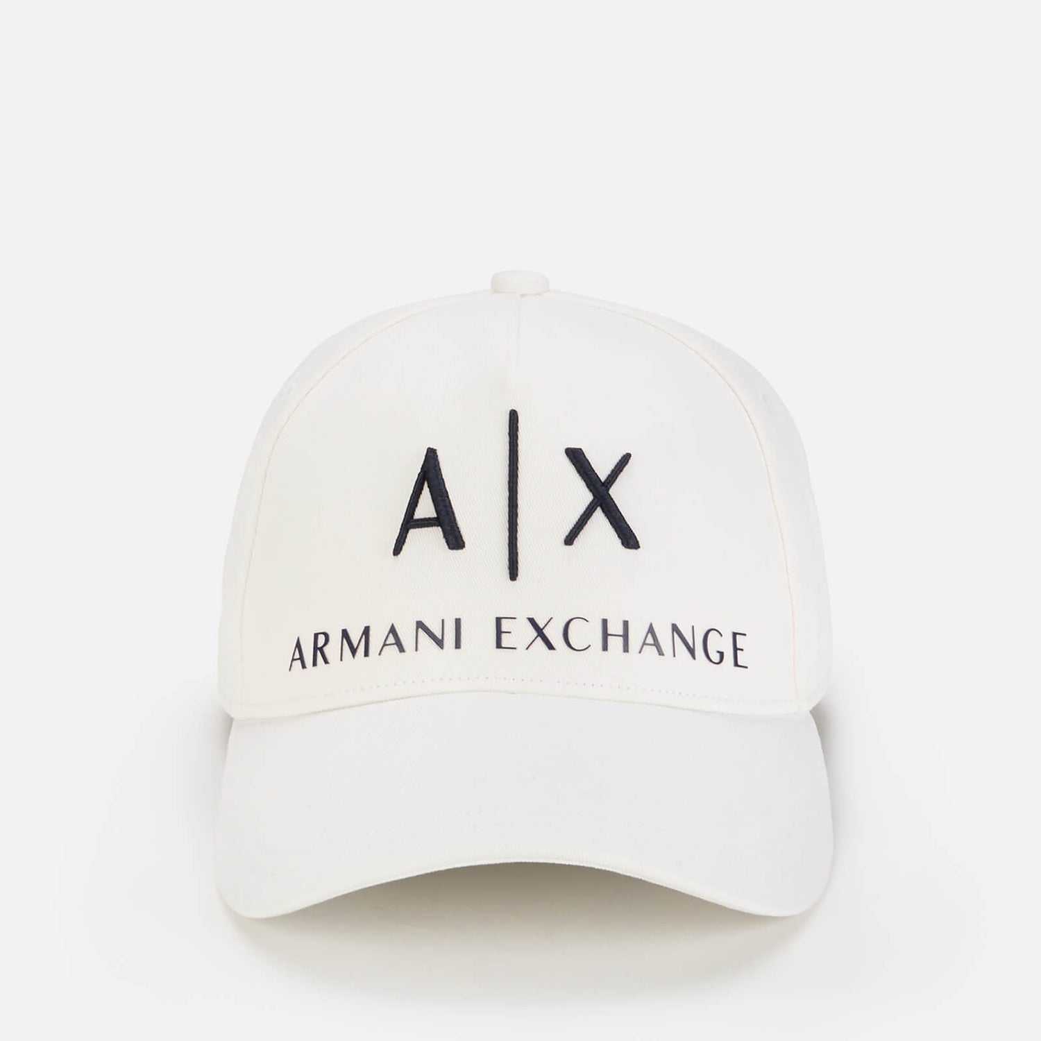 Armani Exchange Men's Ax Logo Cap - White/Navy