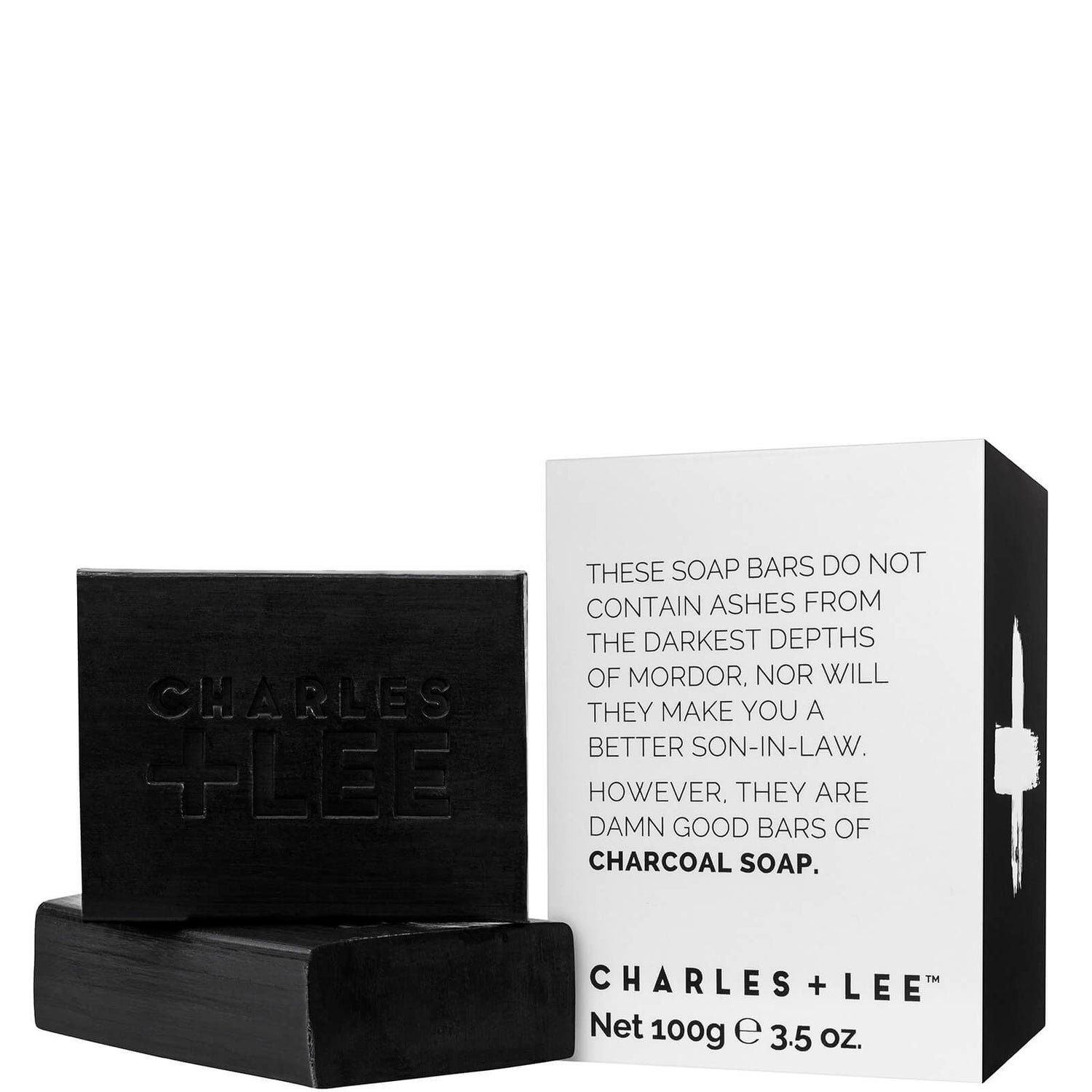 Charles + Lee Charcoal Soap Bar Duo