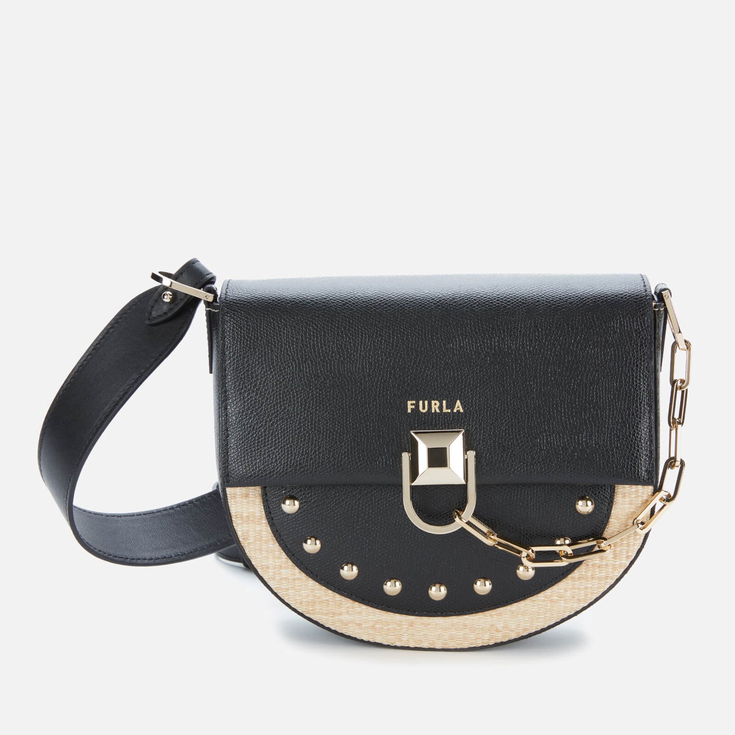 Furla Women's Miss Mimi' Mini Cross Body Bag - Desert/Black