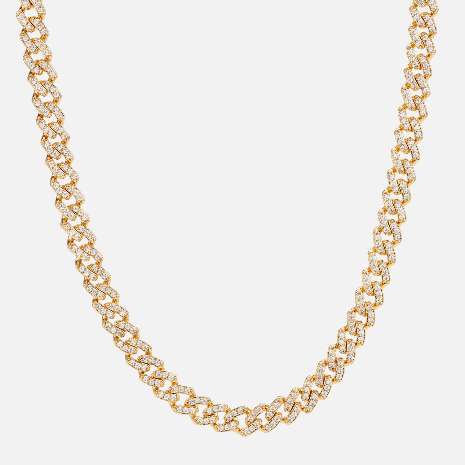 Crystal Haze Women's Mexican Chain - Gold