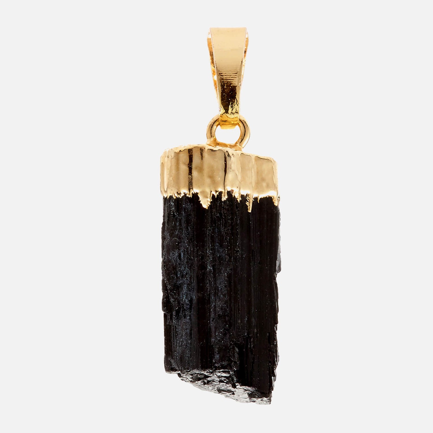 Crystal Haze Women's Tourmaline Pendant - Black