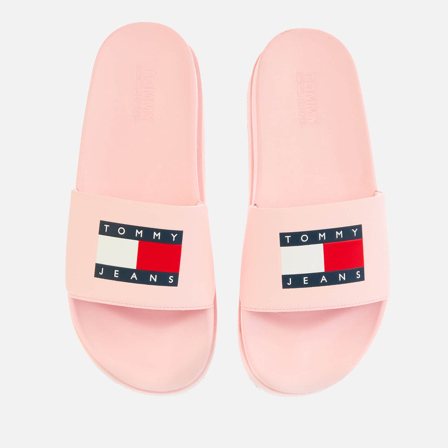 Tommy Jeans Women's Flatform Pool Slide Sandals - Light Pink