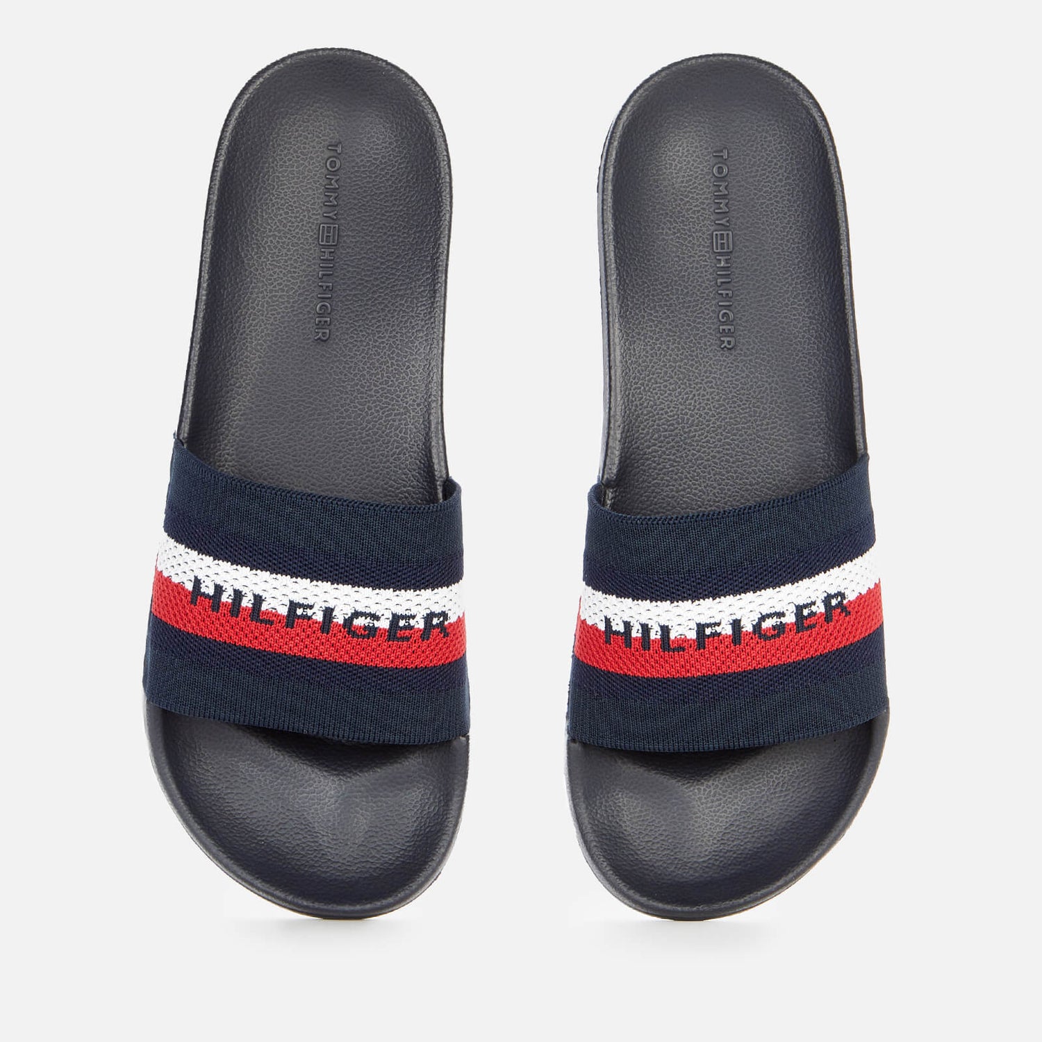 Tommy Hilfiger Men's Knitted Slide Sandals - Desert Sky