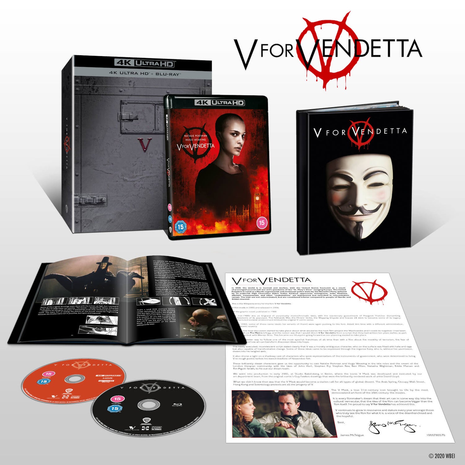 V for Vendetta Ultimate Collector's Edition - 4K Ultra HD