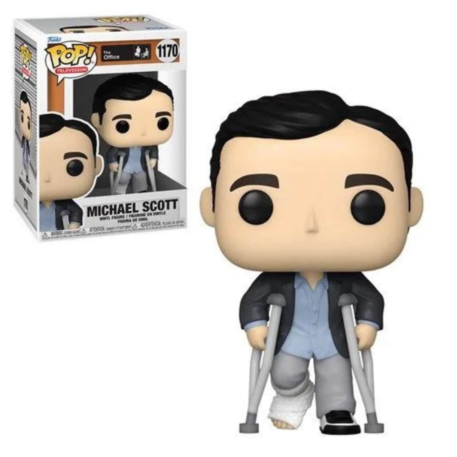 The Office Michael with Crutches Funko Pop! Vinyl