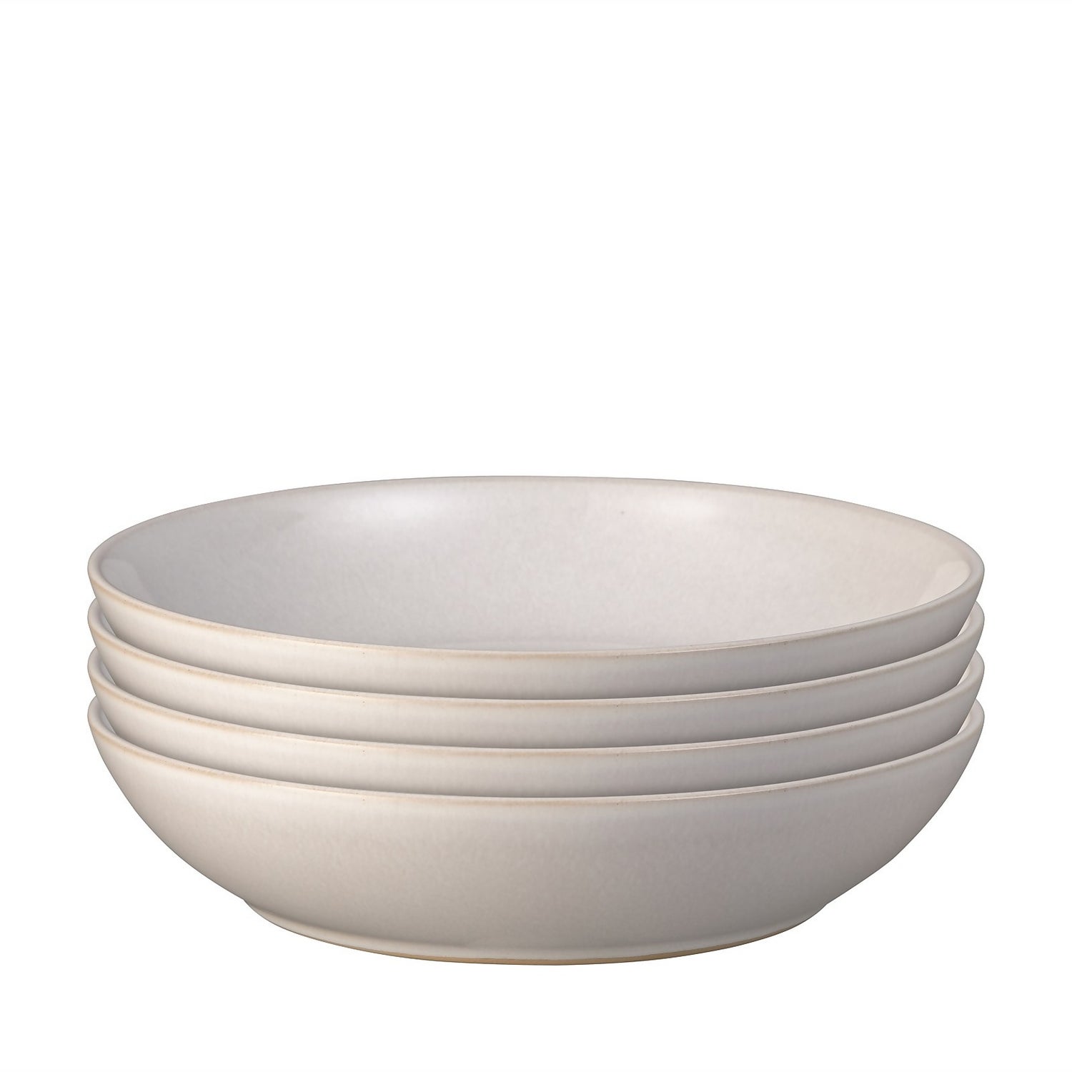 Intro Pasta Bowls - Stone White - 4 Piece Set
